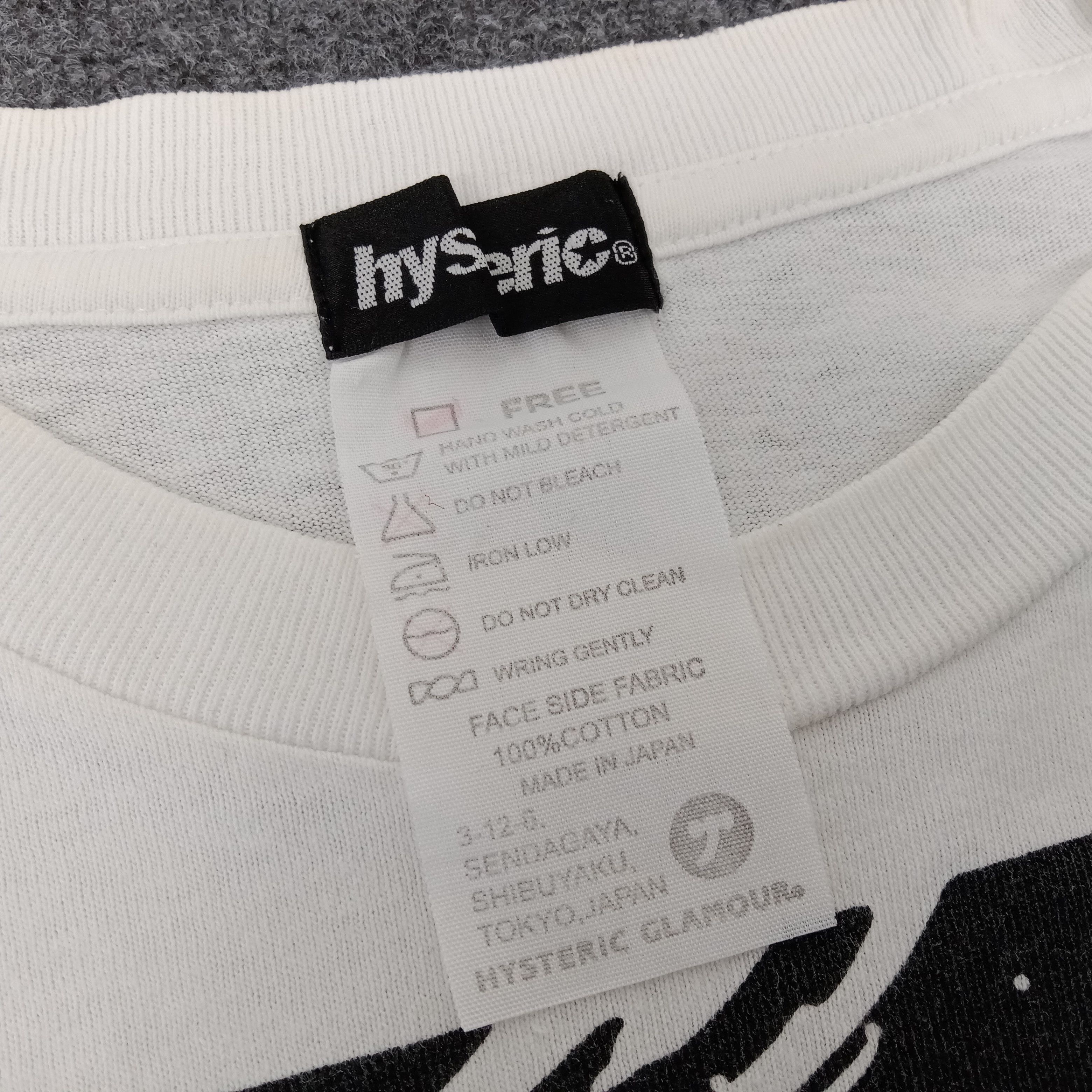 Hysteric Glamour × Japanese Brand × Vintage Hysteric Glamour Japanese Brand Sexy Women's Tshirt Size XS / US 0-2 / IT 36-38 - 7 Thumbnail