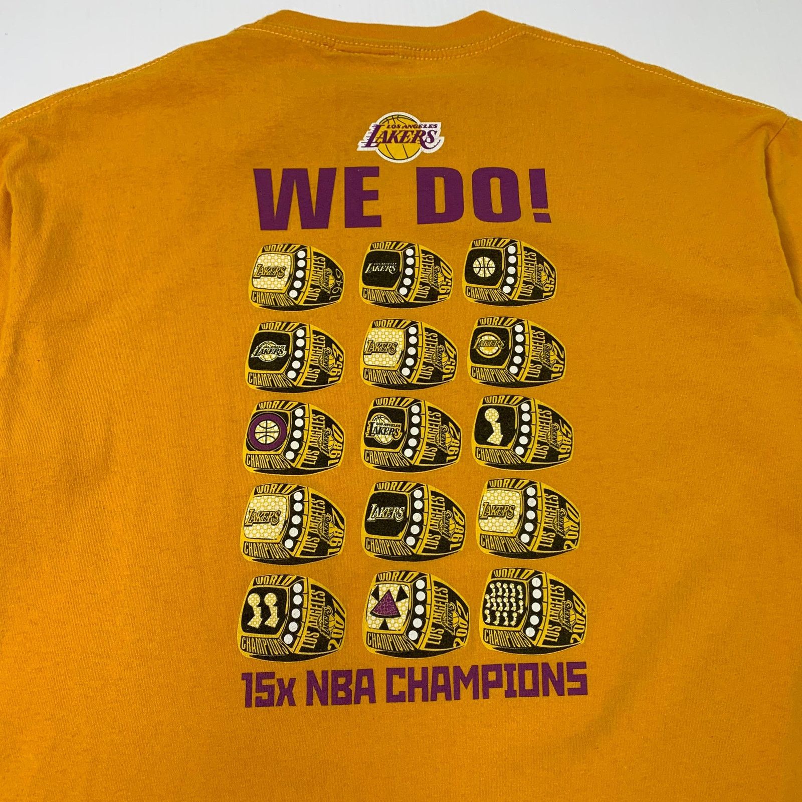NBA Los Angeles Lakers Got Rings? NBA Graphic Tee XL Size US XL / EU 56 / 4 - 4 Thumbnail
