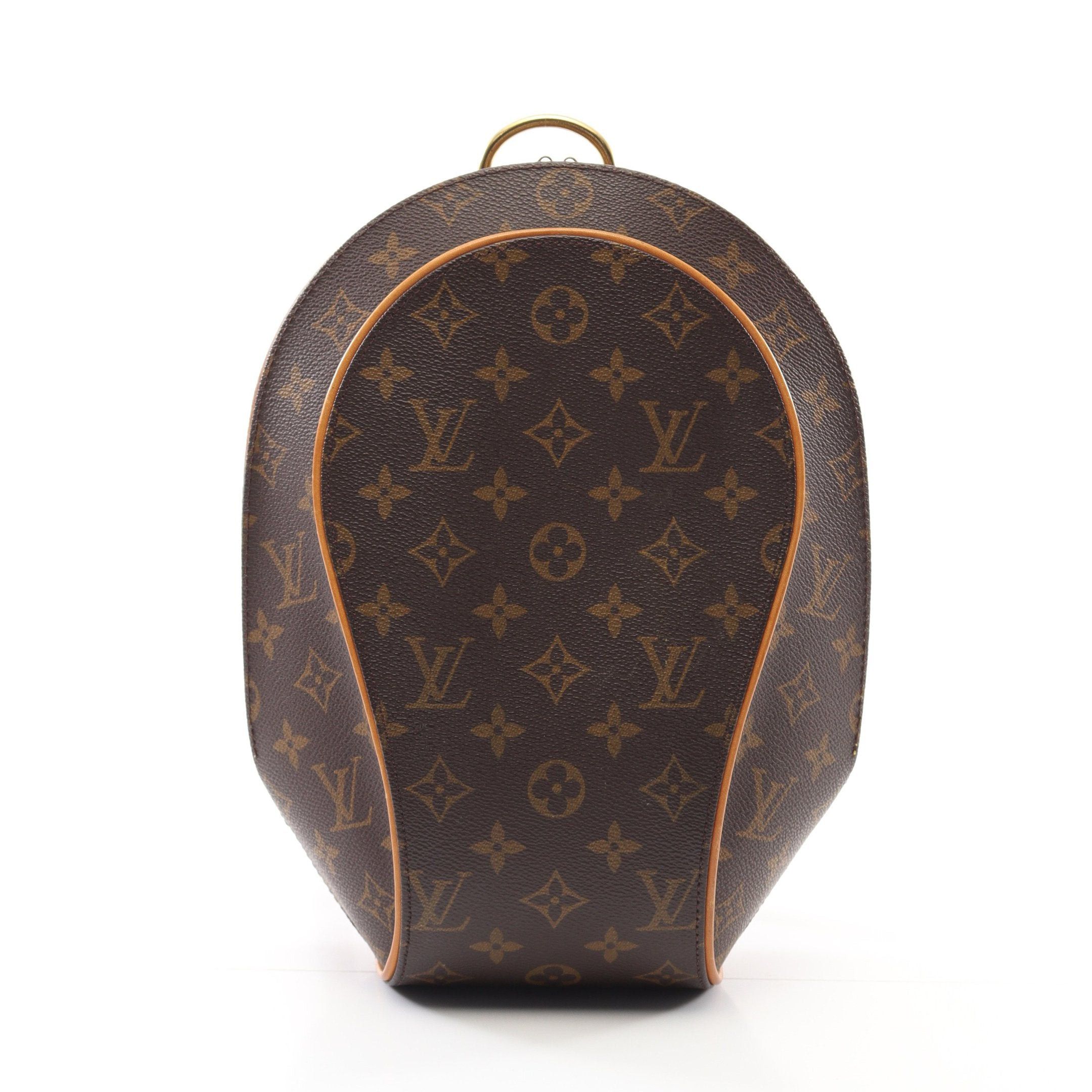 Louis Vuitton Ellipse Sac Ad Monogram Backpack Rucksack Leather Brown