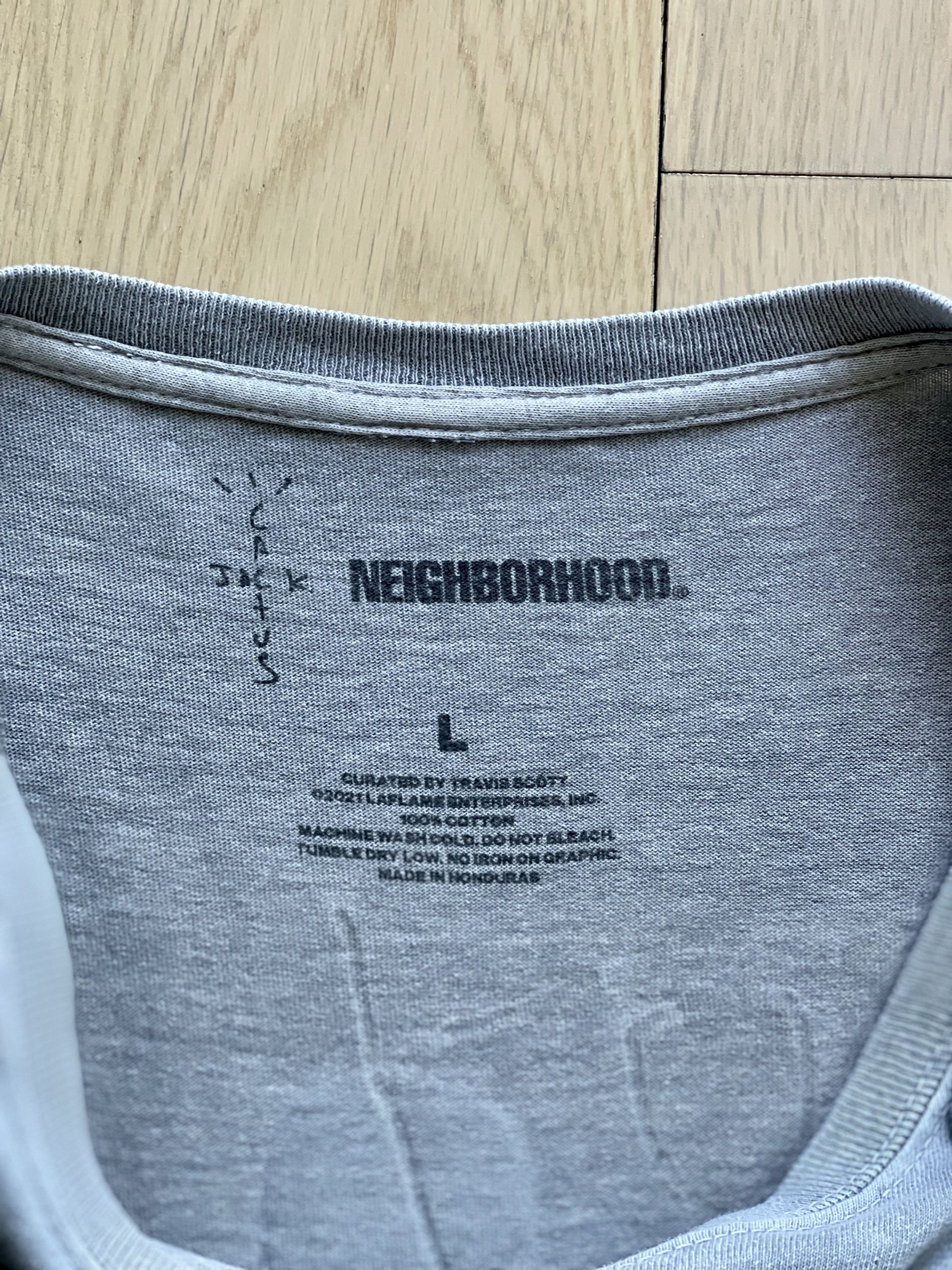 Neighborhood × Travis Scott Travis Scott Cactus Jack Neighborhood Carousel T-shirt Size US L / EU 52-54 / 3 - 4 Thumbnail