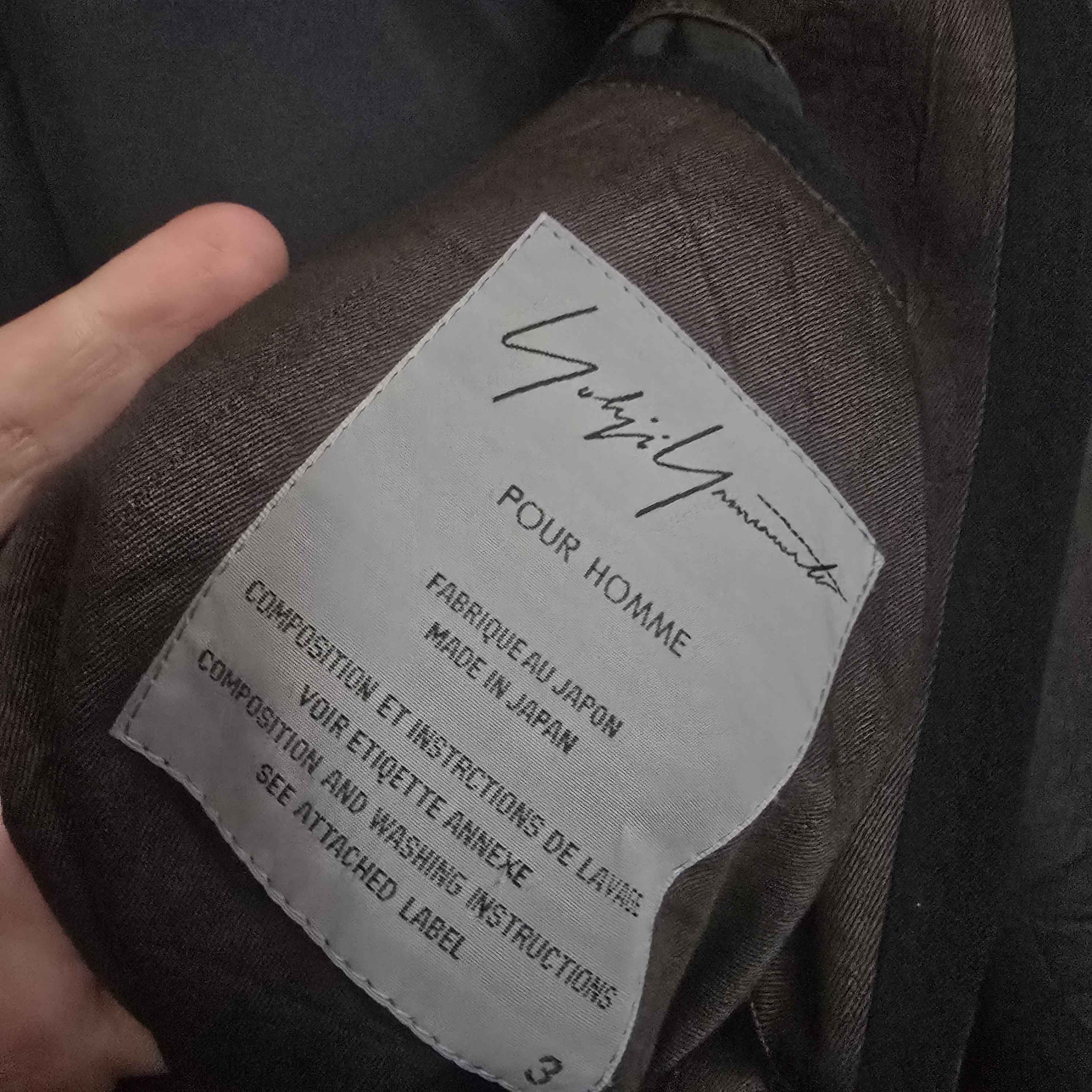 Yohji Yamamoto Yohji Yamamoto POUR HOMME brutalist wrinkle abstract Blazer Size US L / EU 52-54 / 3 - 3 Thumbnail
