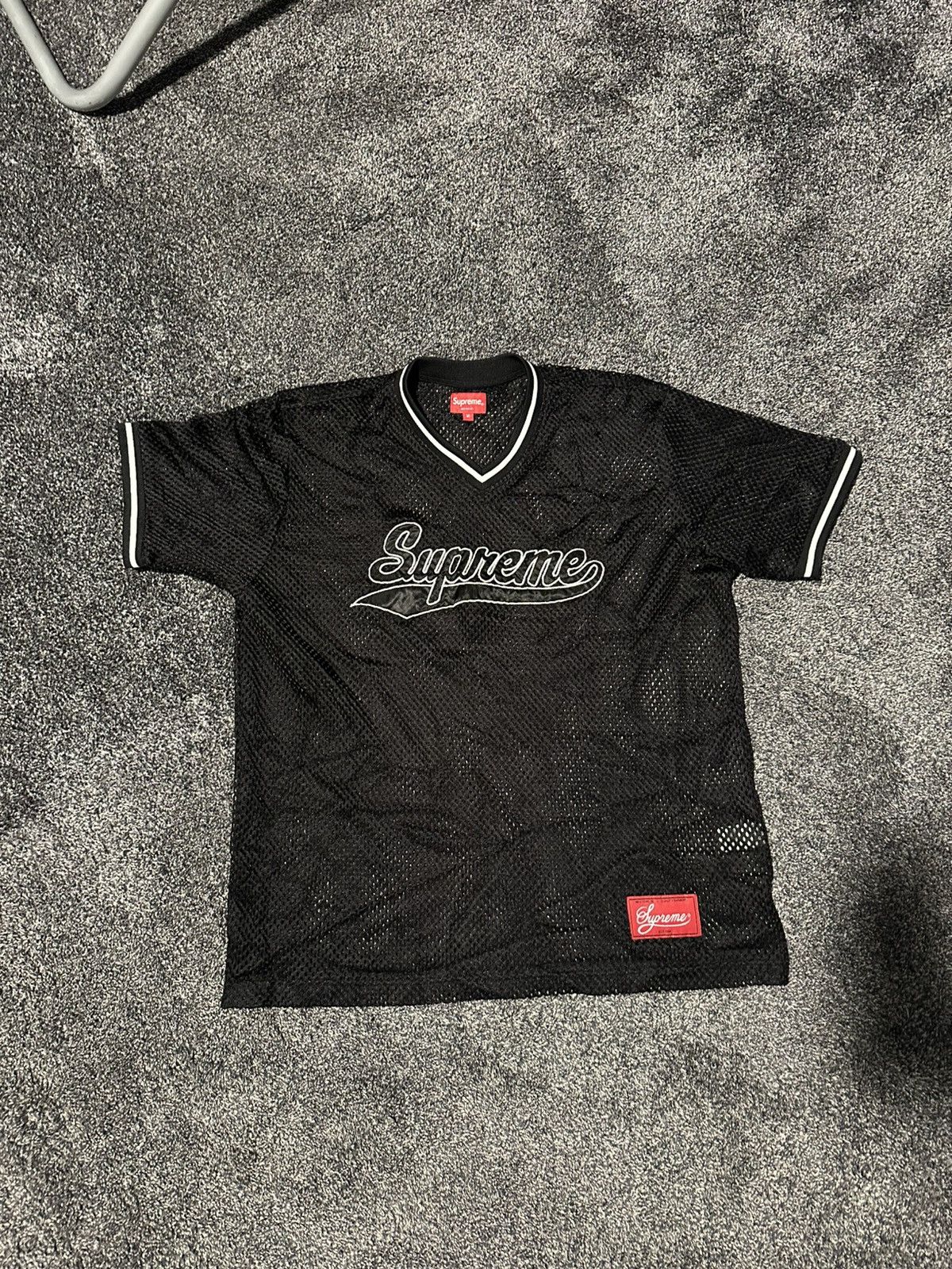 Supreme Mesh Baseball Jersey