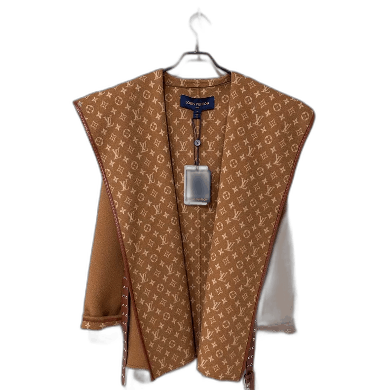 Louis Vuitton Louis Vuitton Caramel Printed Bathrobe Coat -2505 Size S / US 4 / IT 40 - 1 Thumbnail