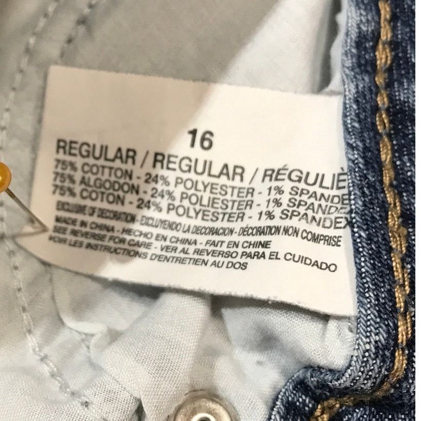 Other CB Celebrity Blues Denim Blue Straight Leg Capri Jeans 16 Size 38" / US 16 / IT 52 - 6 Thumbnail