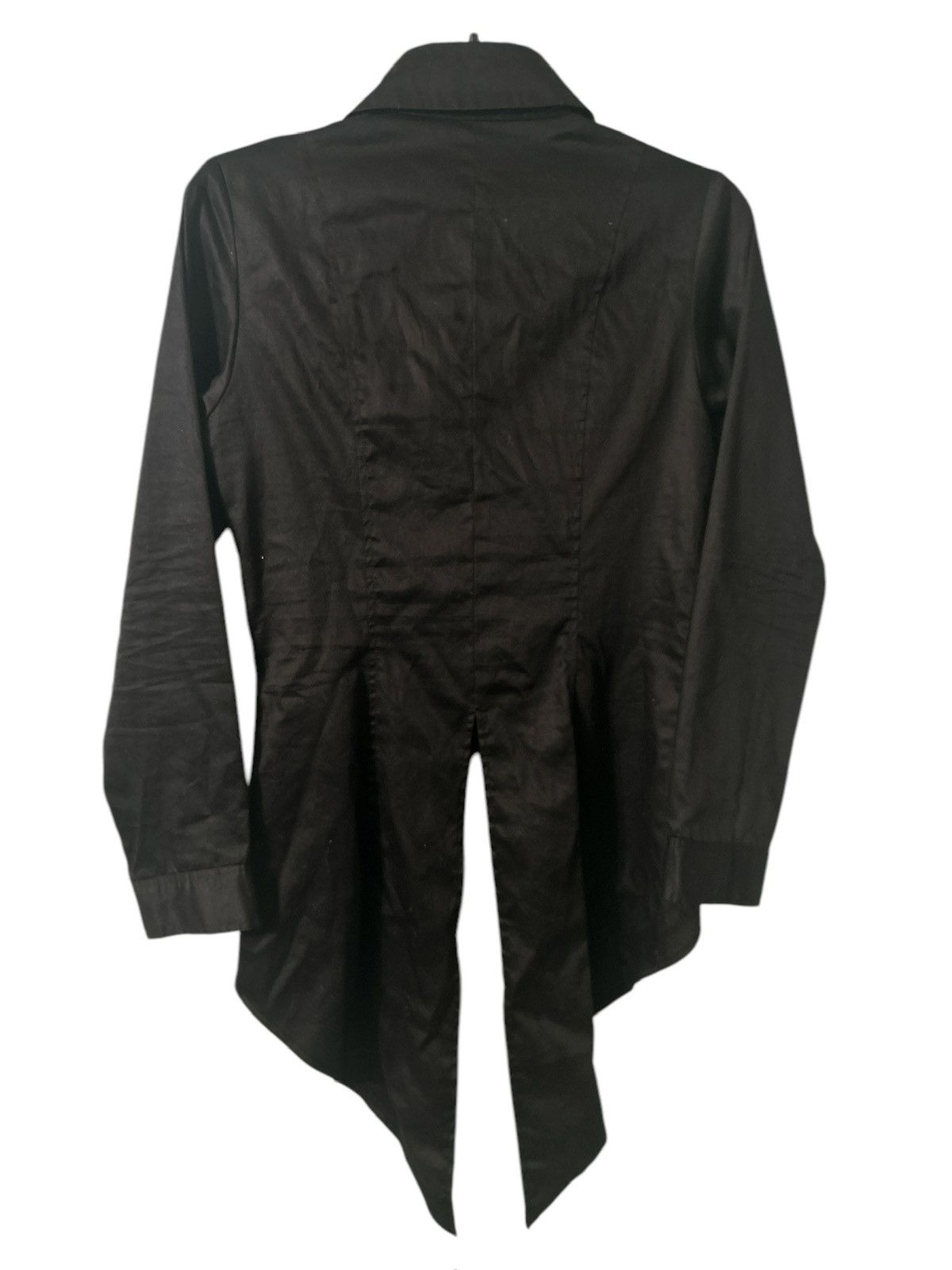 If Six Was Nine Black Peace Now Fishtail Button Up Size US M / EU 48-50 / 2 - 5 Thumbnail
