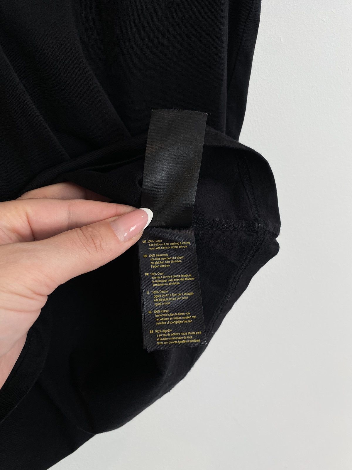 Alpha Industries Alpha Industries Short Sleeve Print Logo T -Shirt Black Top Size US L / EU 52-54 / 3 - 6 Thumbnail