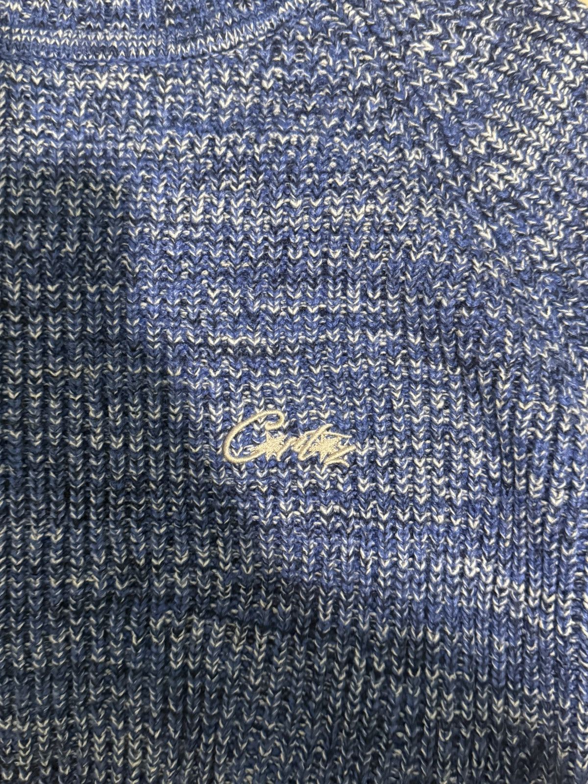 Corteiz Blue Corteiz knit sweater Size US L / EU 52-54 / 3 - 3 Thumbnail