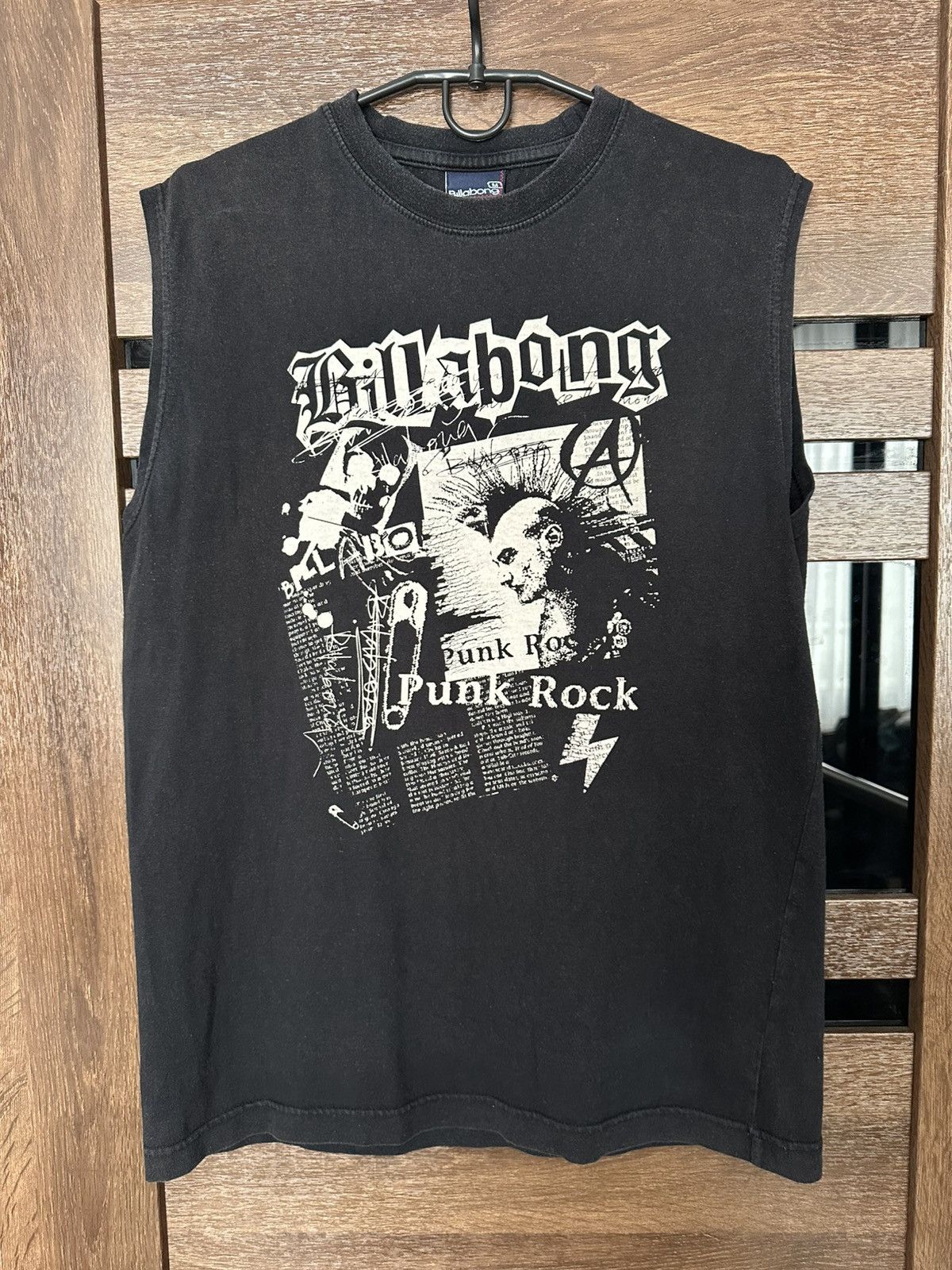 Billabong Billabong Surf Vintage Punk Rock T-Shirt Tee Tank Top 90s Size US M / EU 48-50 / 2 - 2 Thumbnail