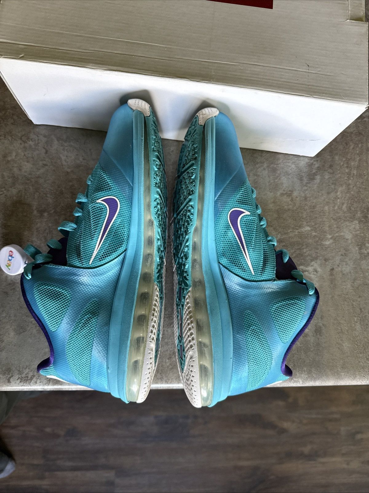 Nike Nike LeBron 9 Low ‘Summit Lake Hornets’ size 11 with box Size US 11 / EU 44 - 6 Thumbnail