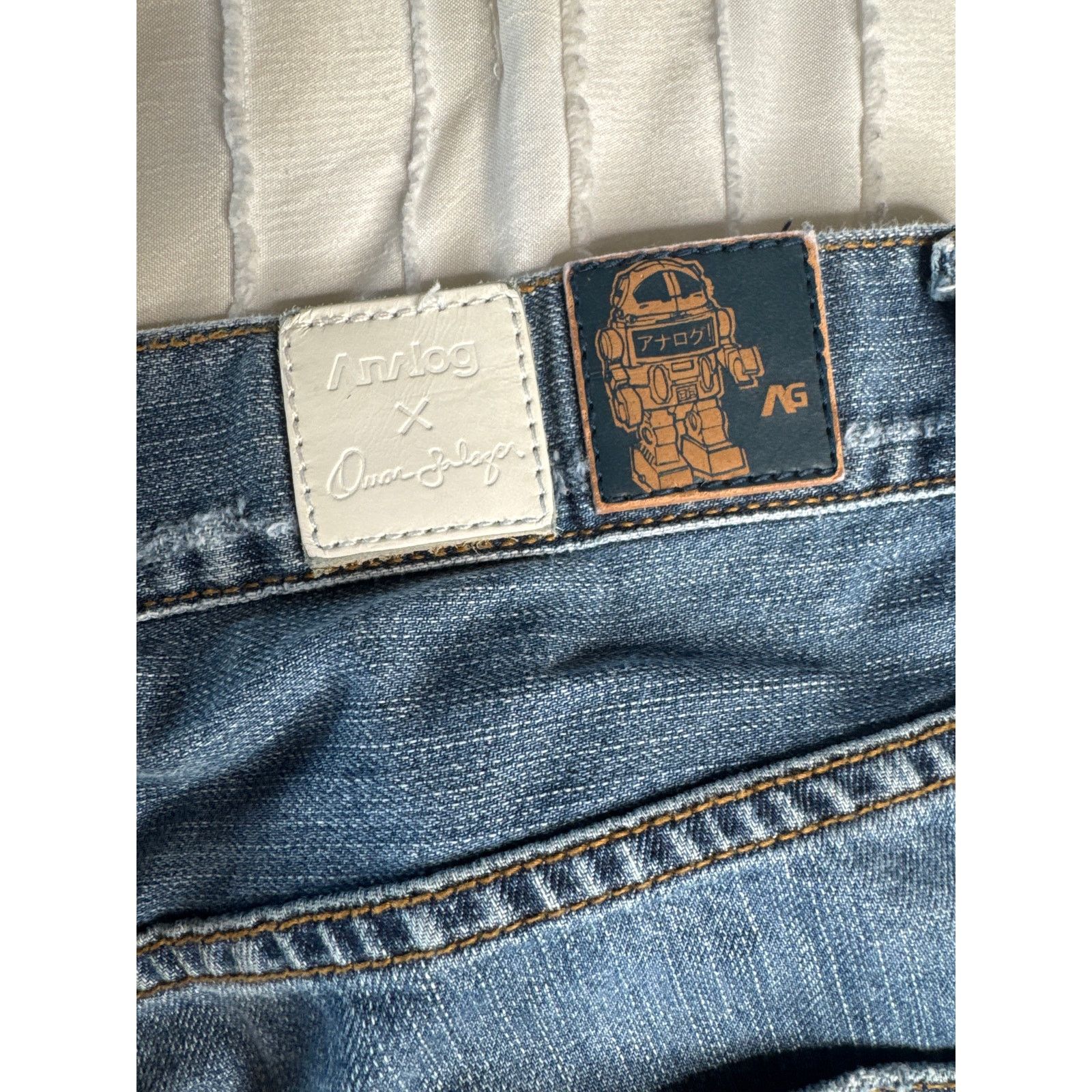 Analog Analog × Omar Salazar Signature Patchwork – Men’s 32 Size US 32 / EU 48 - 3 Thumbnail