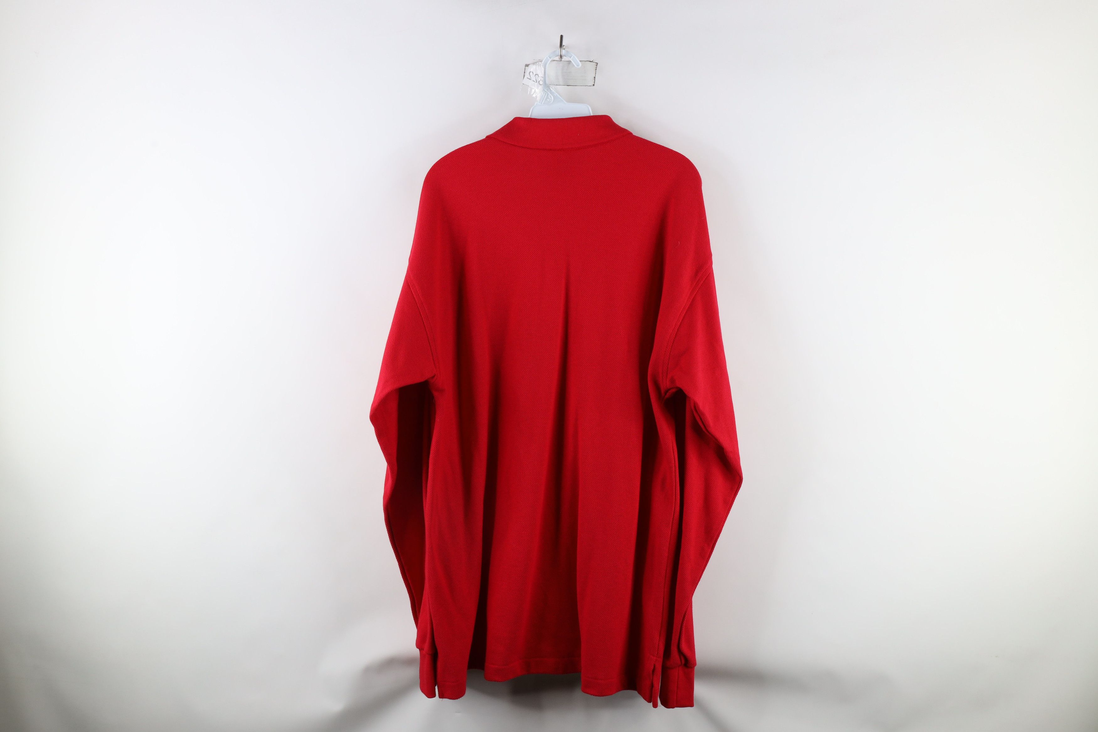 Vintage Vintage 90s Streetwear Cotton Long Sleeve Rugby Polo Shirt Size US L / EU 52-54 / 3 - 5 Thumbnail