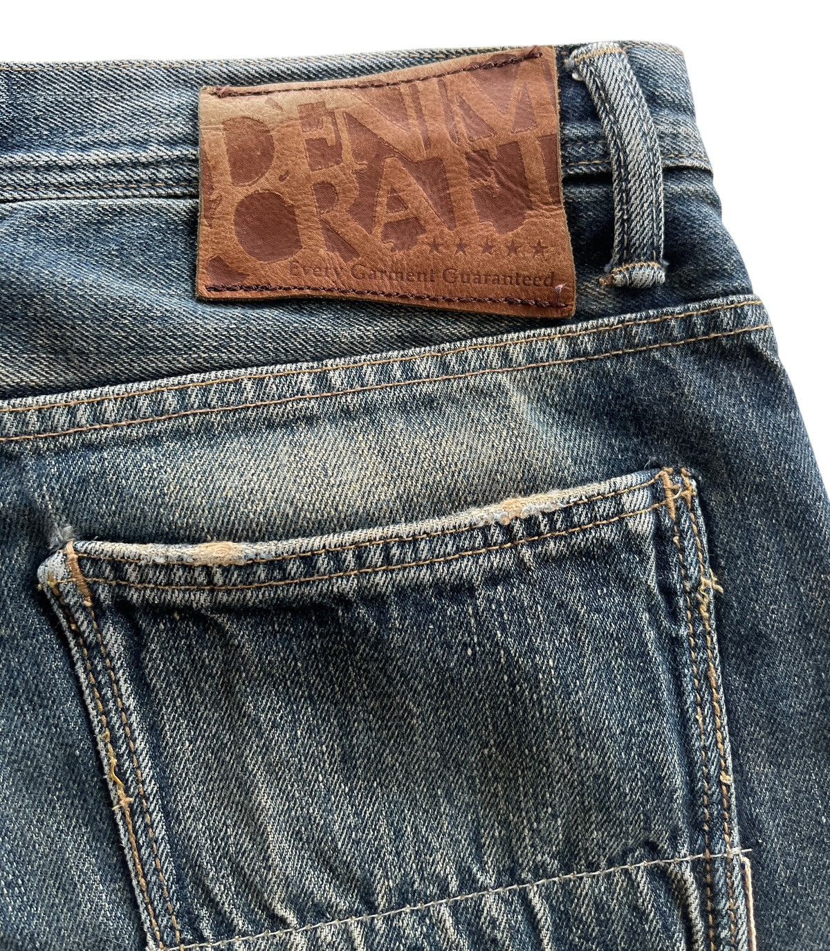 Japanese Brand Vintage Denim Craft Rusty Jeans Size US 33 - 8 Thumbnail