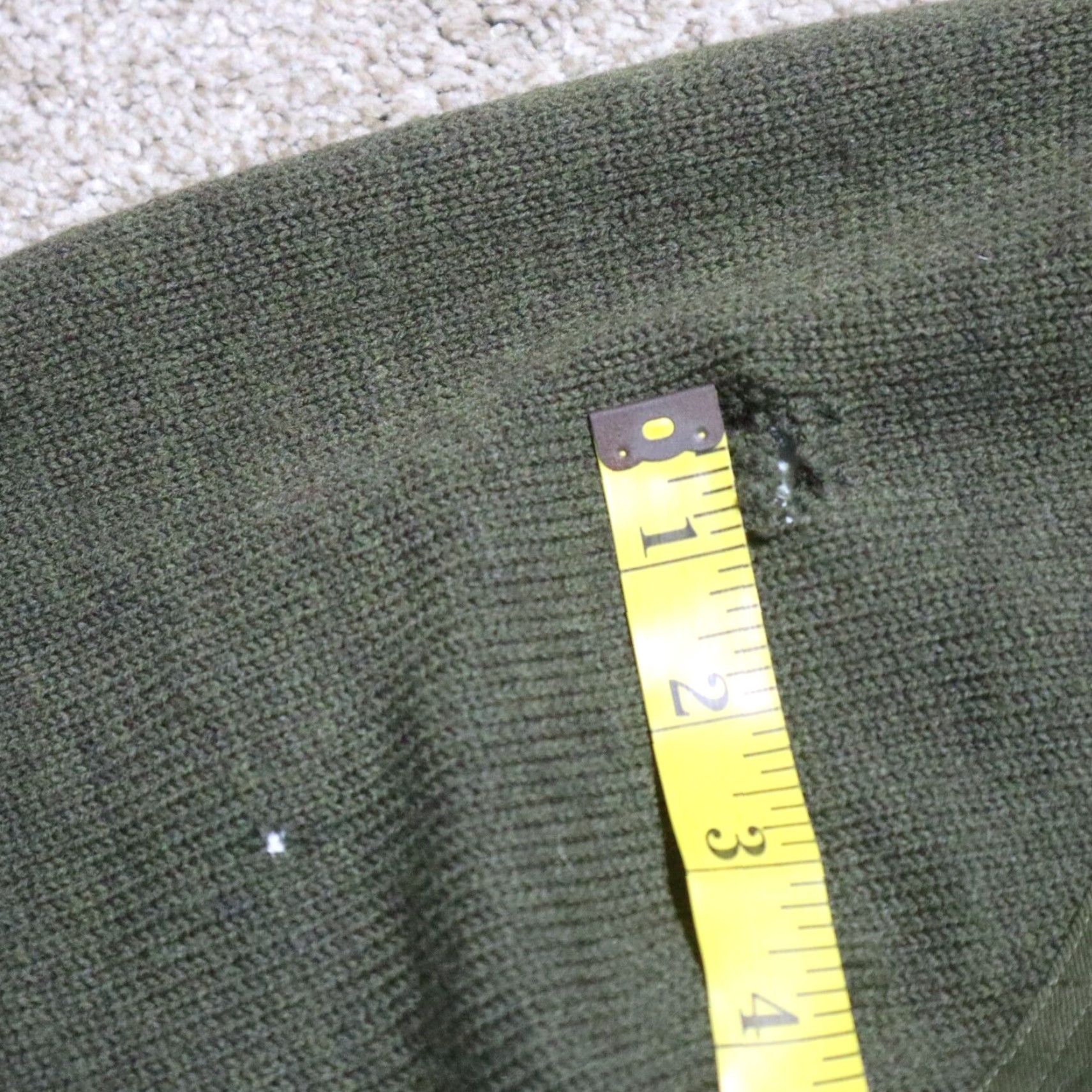 Orvis Orvis Wool Bomber Jacket Men's XL Green Full Zip Size US XL / EU 56 / 4 - 3 Thumbnail