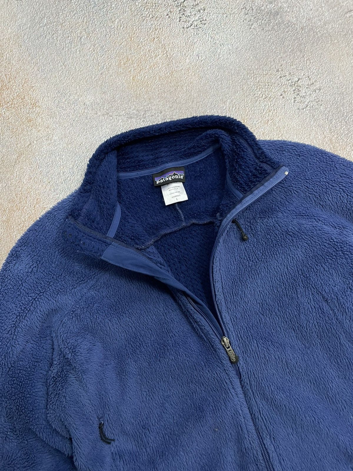Patagonia Vintage Patagonia Teddy Fleece Jacket Made in USA Size L / US 10 / IT 46 - 3 Thumbnail