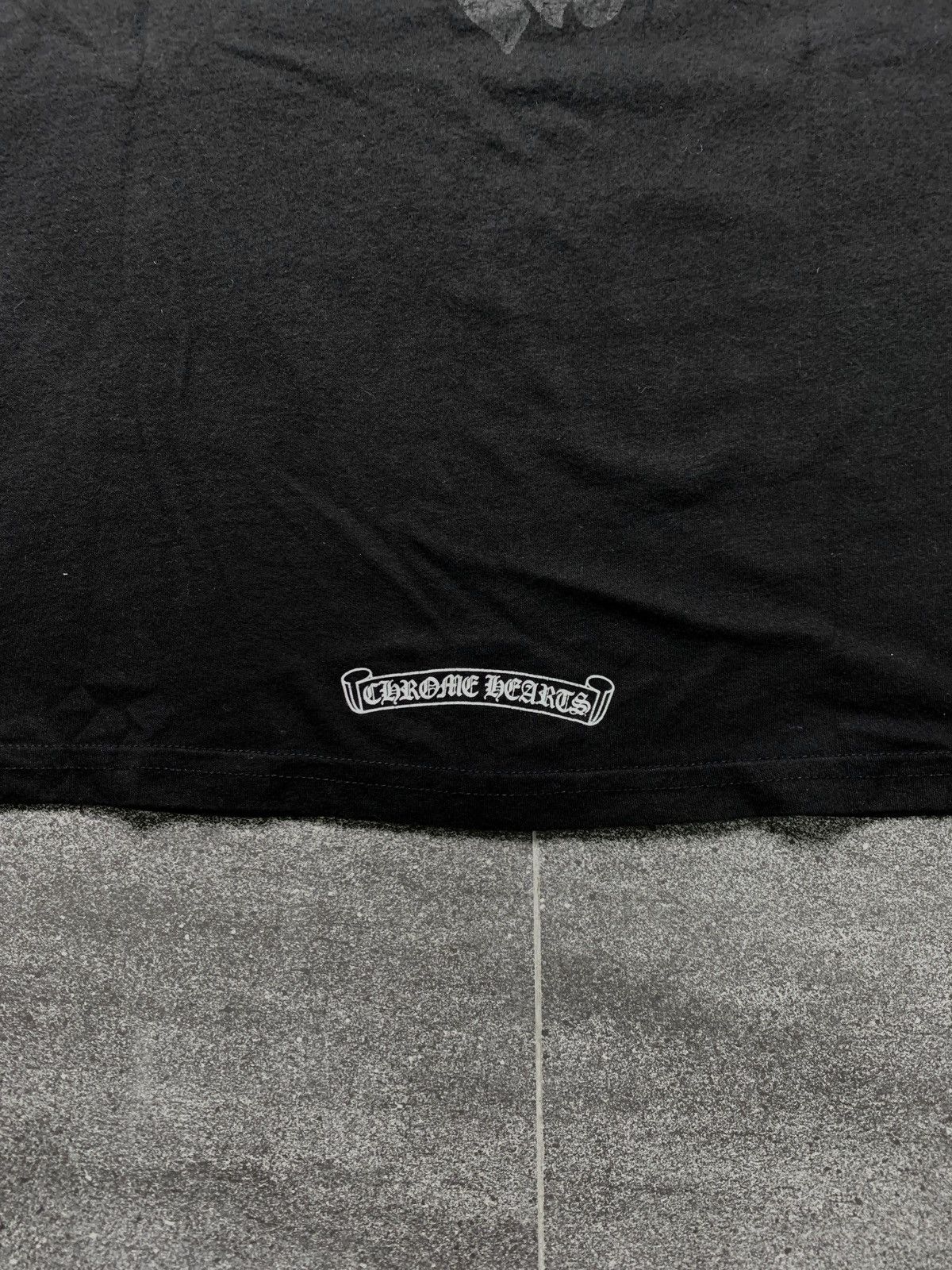 Chrome Hearts Dagger Floral V Neck tee Size US M / EU 48-50 / 2 - 6 Thumbnail
