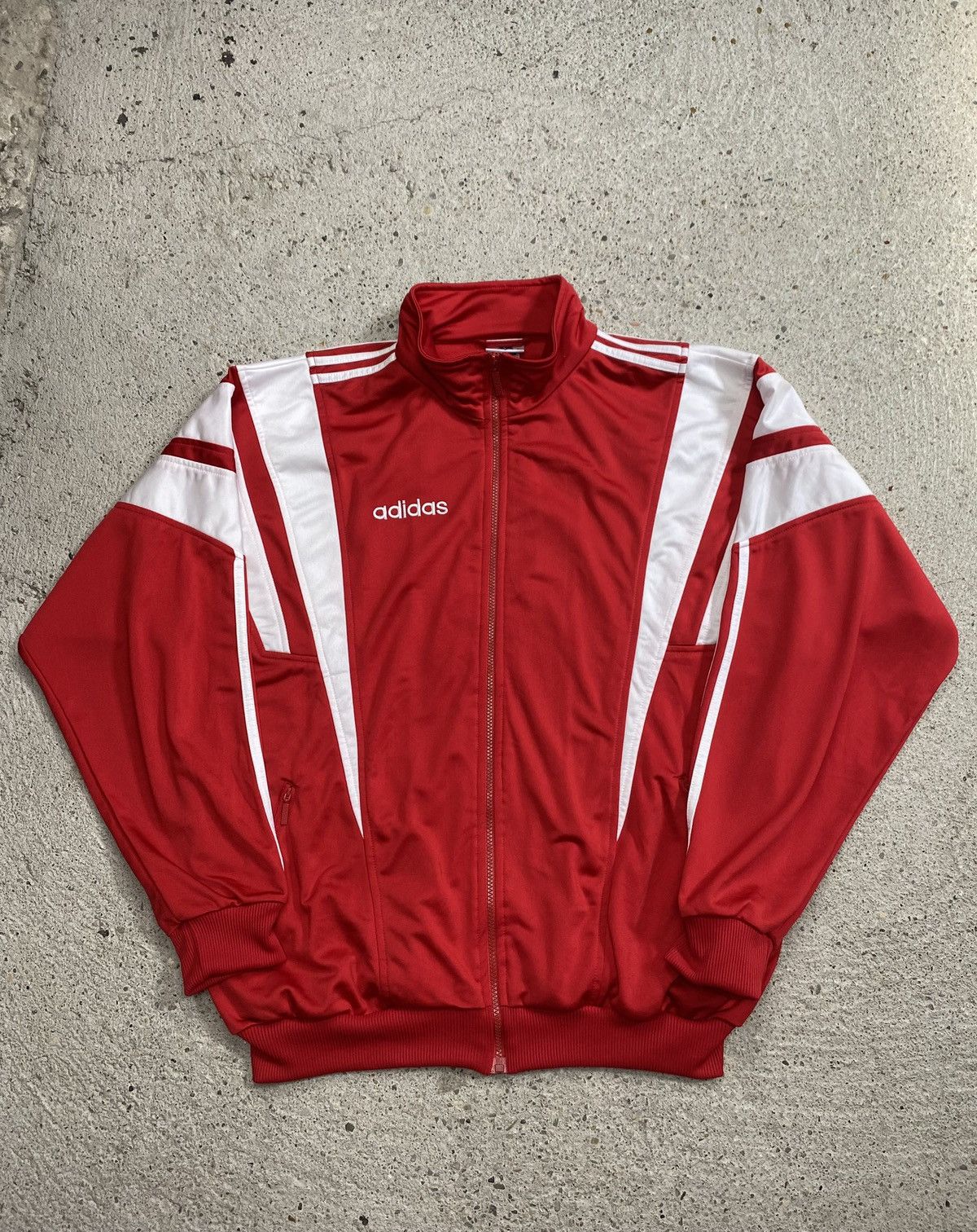 Adidas Adidas vintage tracksuit set red 90s Size US XXL / EU 58 / 5 - 2 Thumbnail