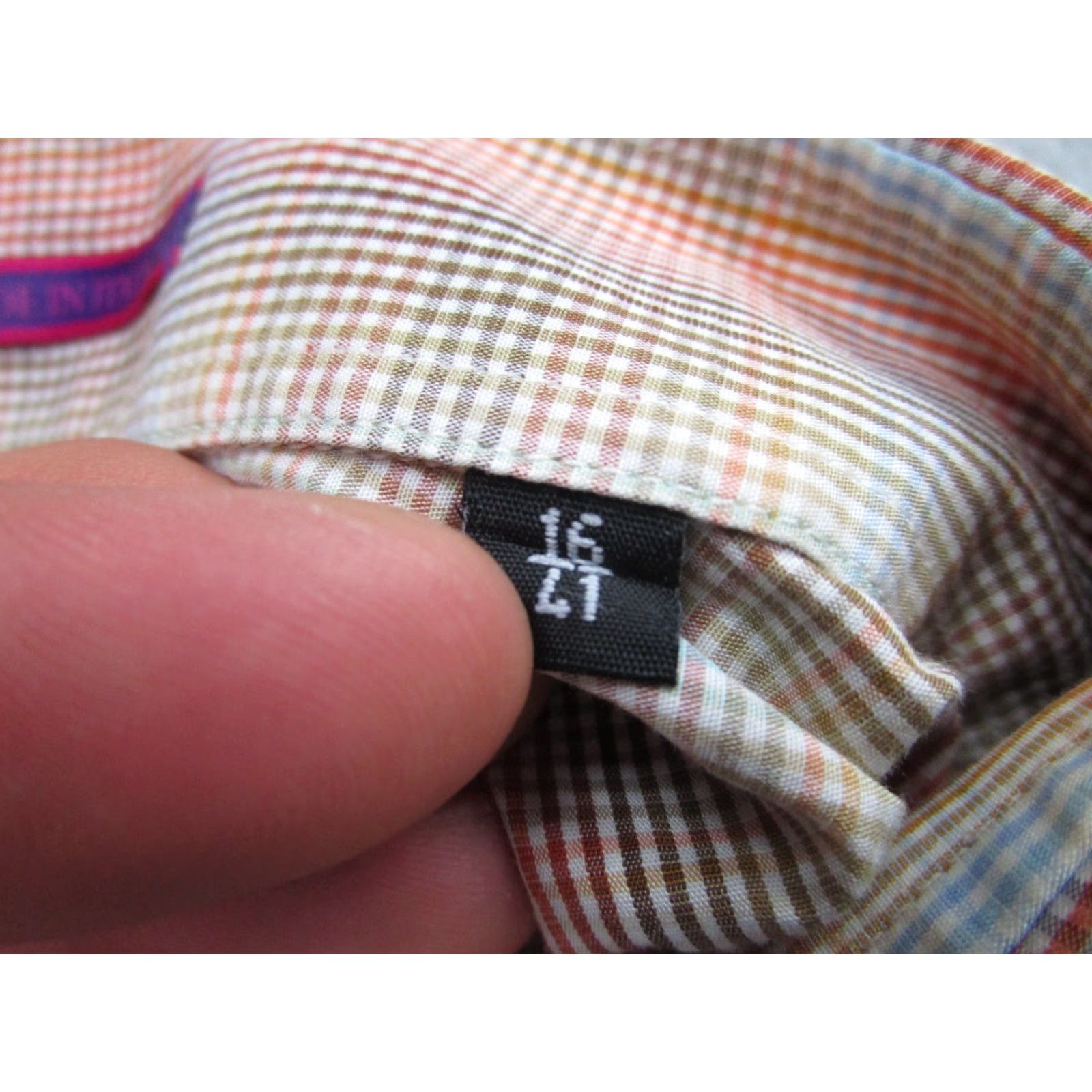 Paul Smith Paul Smith Button-Up Shirt Mens Large Multicolor Plaid Casual Cotton Long Sleeve Mens Size US L / EU 52-54 / 3 - 5 Thumbnail