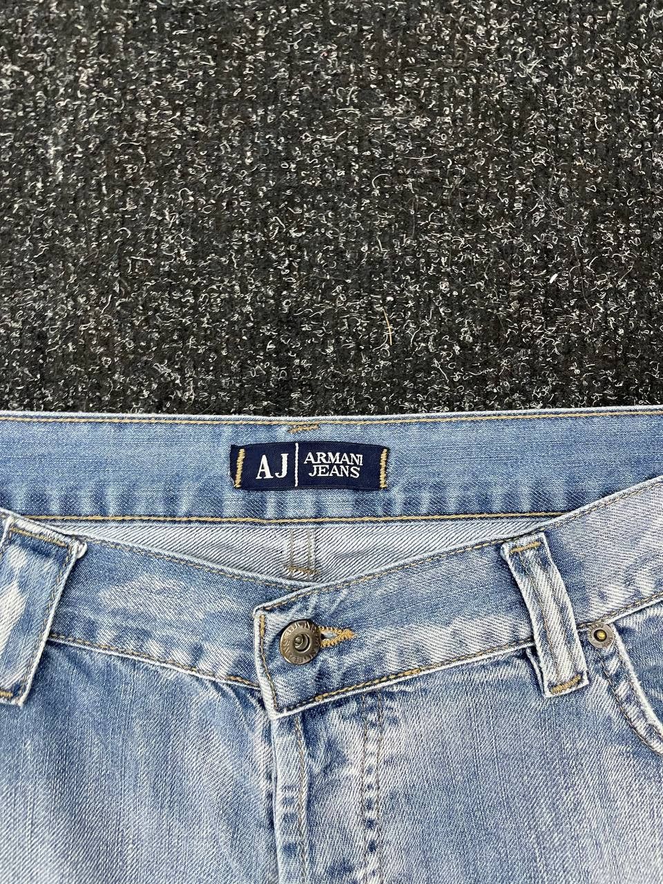 Armani × Vintage ARMANI HYSTERIC GLAMOUR STYLE DISTRESSED JEANS 90S Size US 34 / EU 50 - 7 Thumbnail