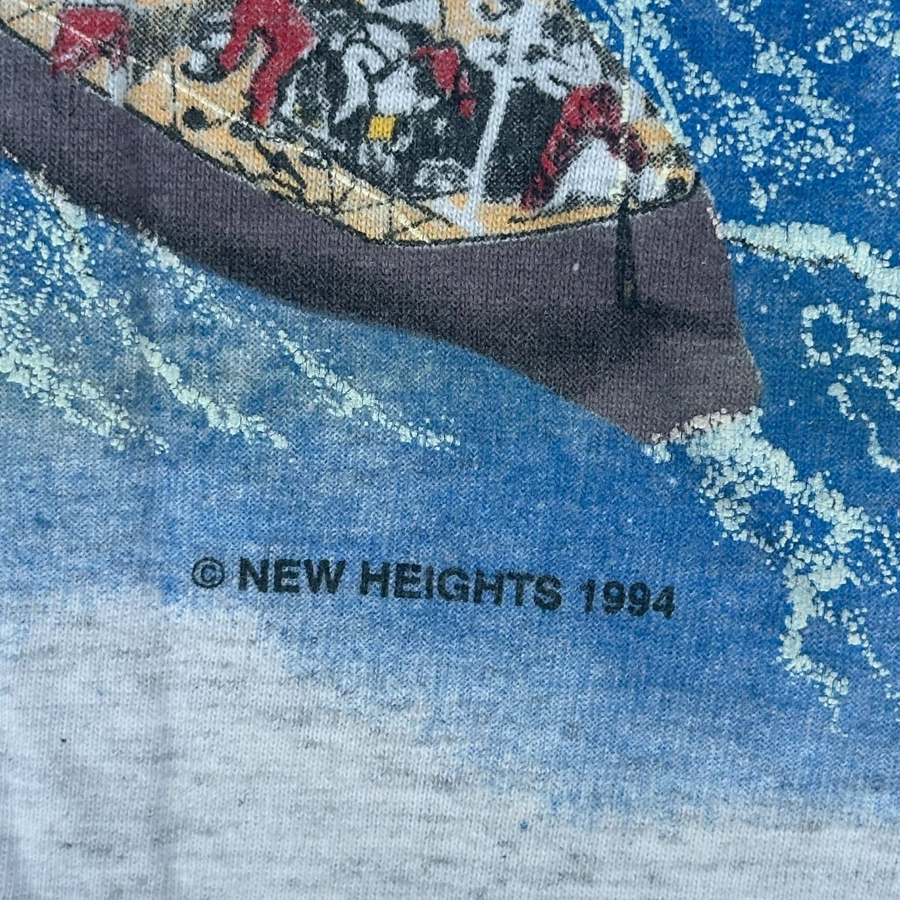 Vintage Vintage 90s Sailboat Seagull T-Shirt Gray L Single Stitch Na Size US L / EU 52-54 / 3 - 5 Thumbnail