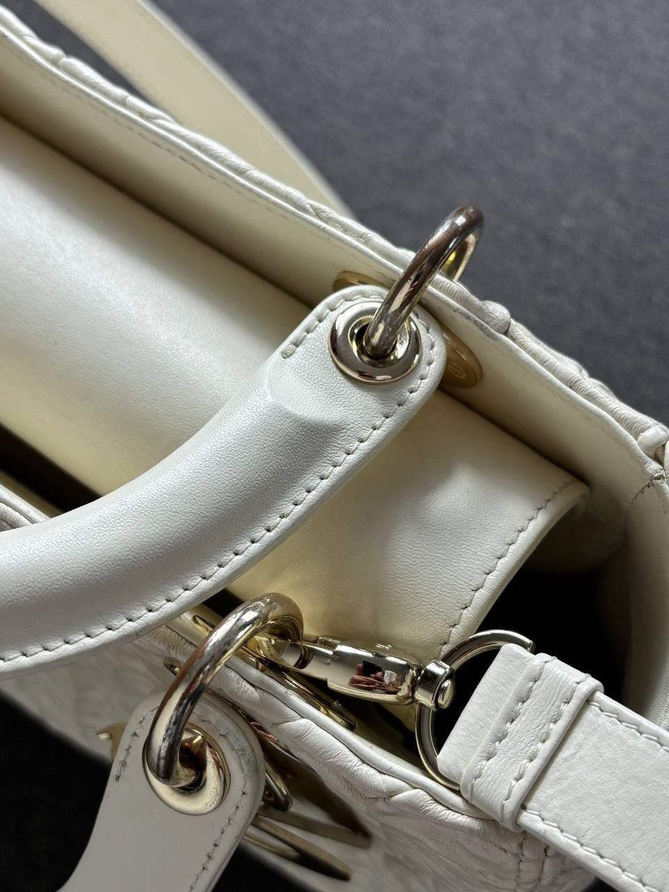 Dior Dior Lady Leather Bag Size ONE SIZE - 14 Thumbnail