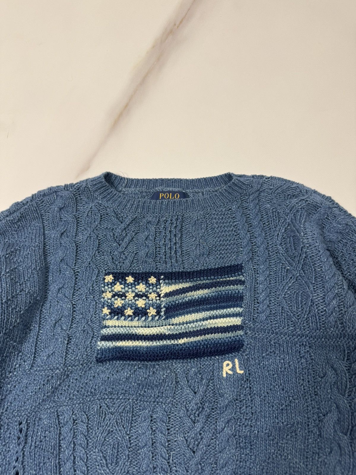 Polo Ralph Lauren Polo Ralph Lauren US Flag Knit Sweater Size M / US 6-8 / IT 42-44 - 2 Thumbnail