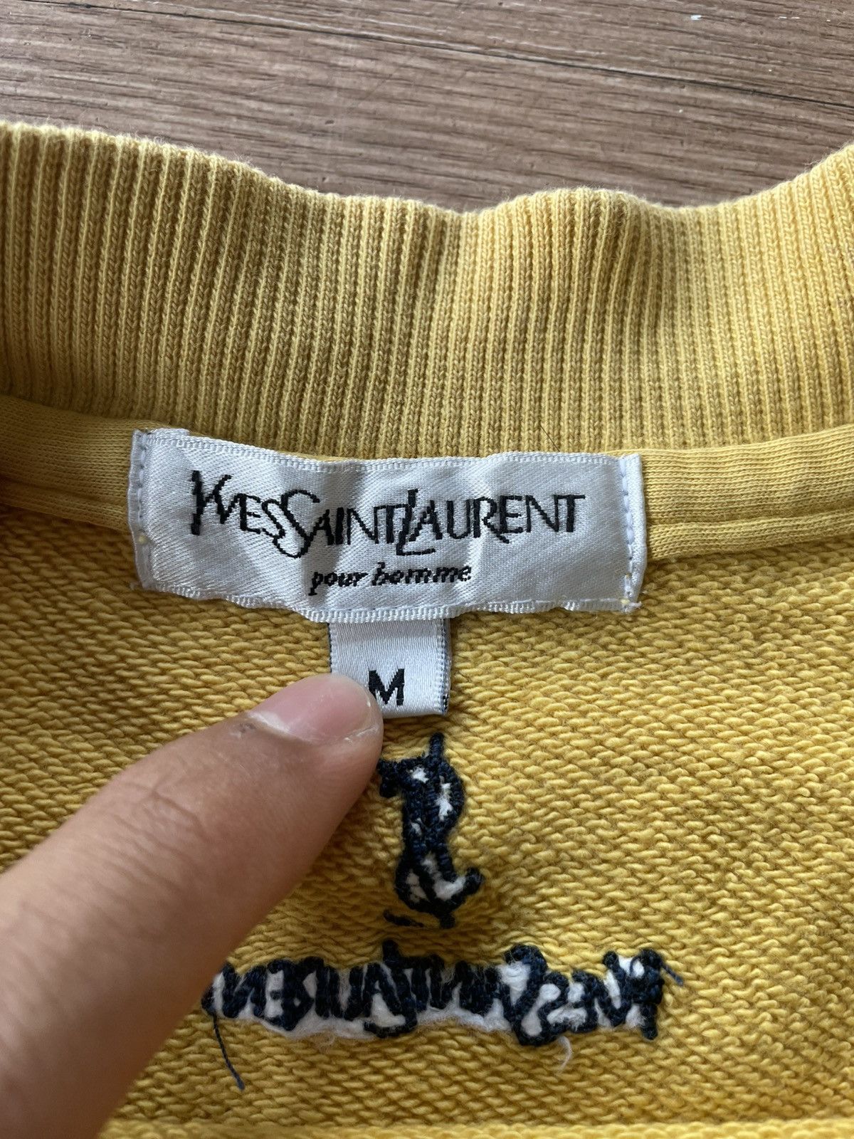 Yves Saint Laurent Yvessaintlaurent rare color sweatshirt Size US M / EU 48-50 / 2 - 4 Thumbnail
