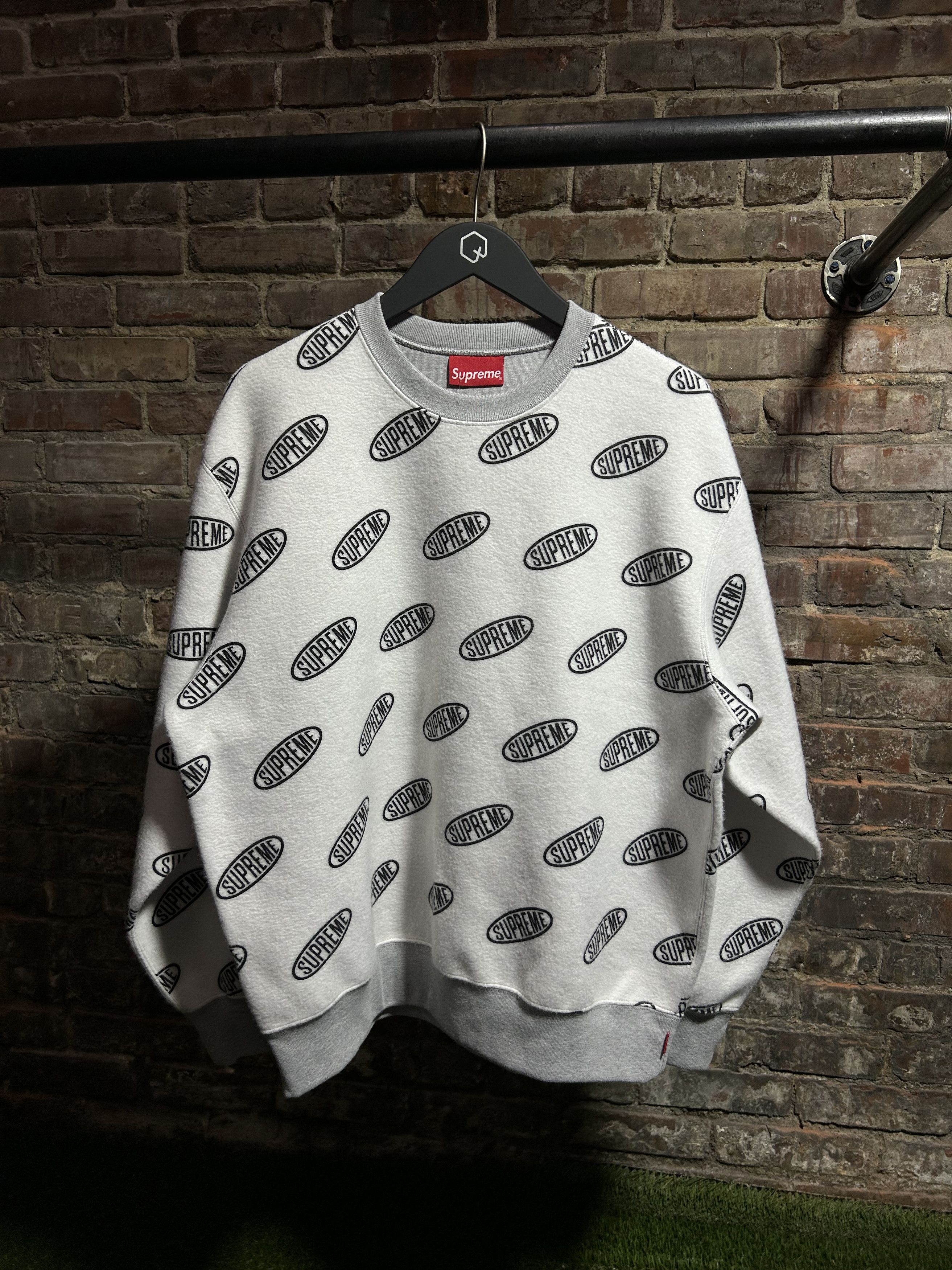 トップス Supreme 23fw Inside Out Crewneck AshGrey Supreme Inside Out Crewneck Ash Grey Men's - FW23 - US