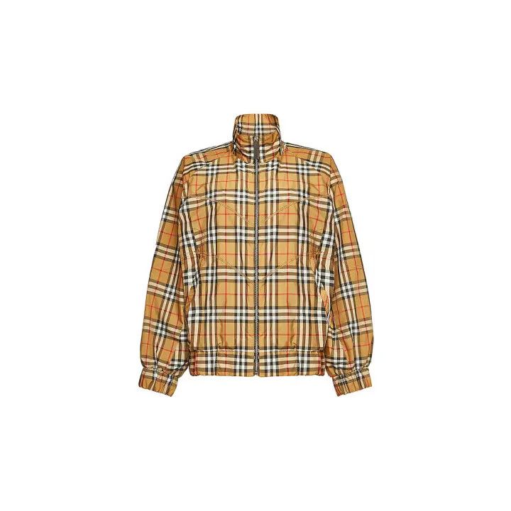 Burberry Burberry Vintage Harlyn Check Coat Yellow Size US S / EU 44-46 / 1 - 1 Thumbnail