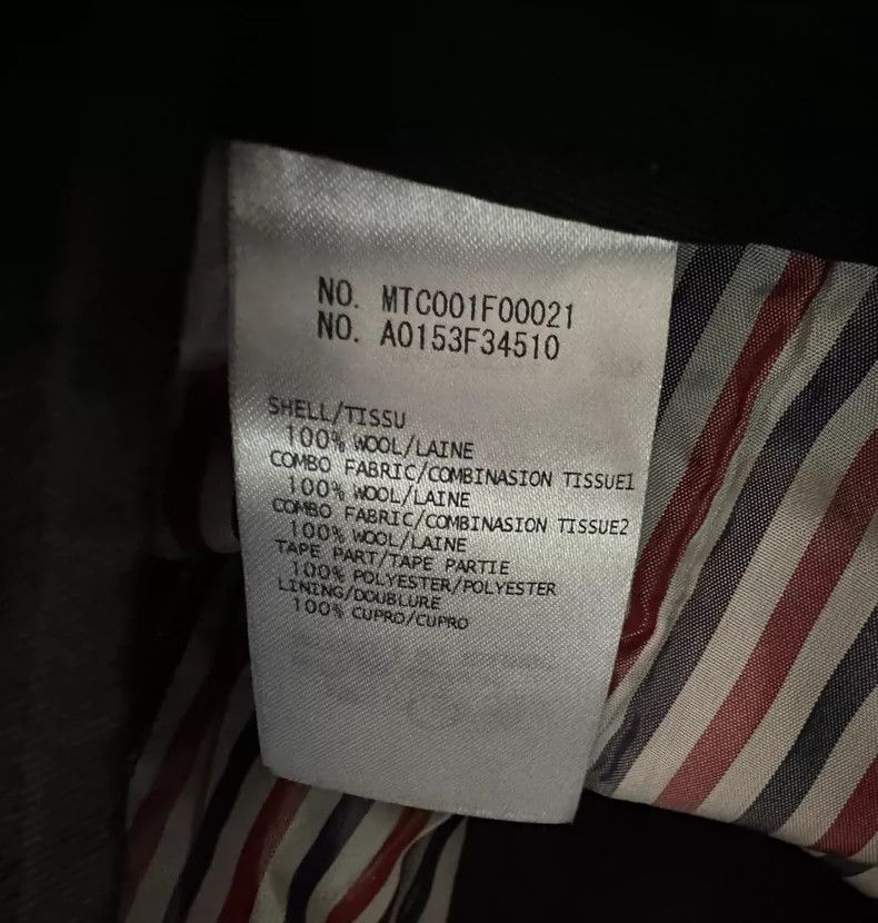 Thom Browne Thom Browne Color-Block Wool Trousers-dmc Size US 30 / EU 46 - 1 Thumbnail