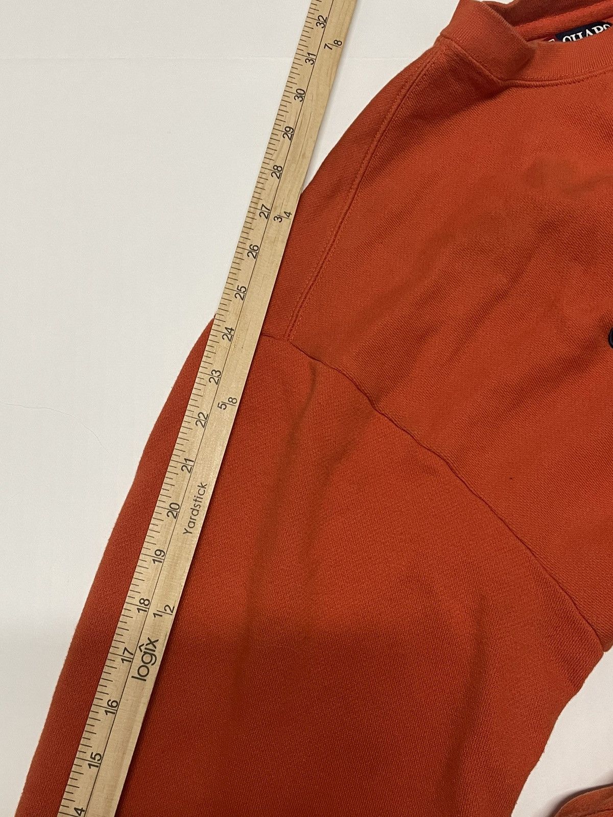 Polo Ralph Lauren × Vintage Vintage Ralph Lauren Orange Spellout Crewneck Sweatshirt L Size US L / EU 52-54 / 3 - 7 Thumbnail