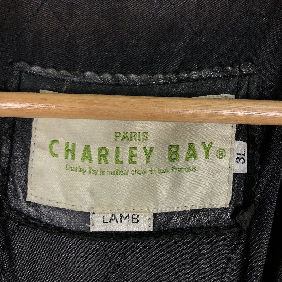 Japanese Brand 🔥90’s Vtg Lamb Leather Jacket Worker Paris Charley Bay Size US L / EU 52-54 / 3 - 15 Thumbnail