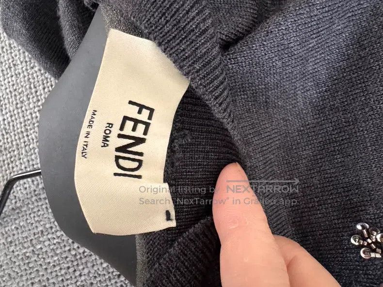 Fendi Fendi Woolen dress Size S / US 4 / IT 40 - 3 Thumbnail