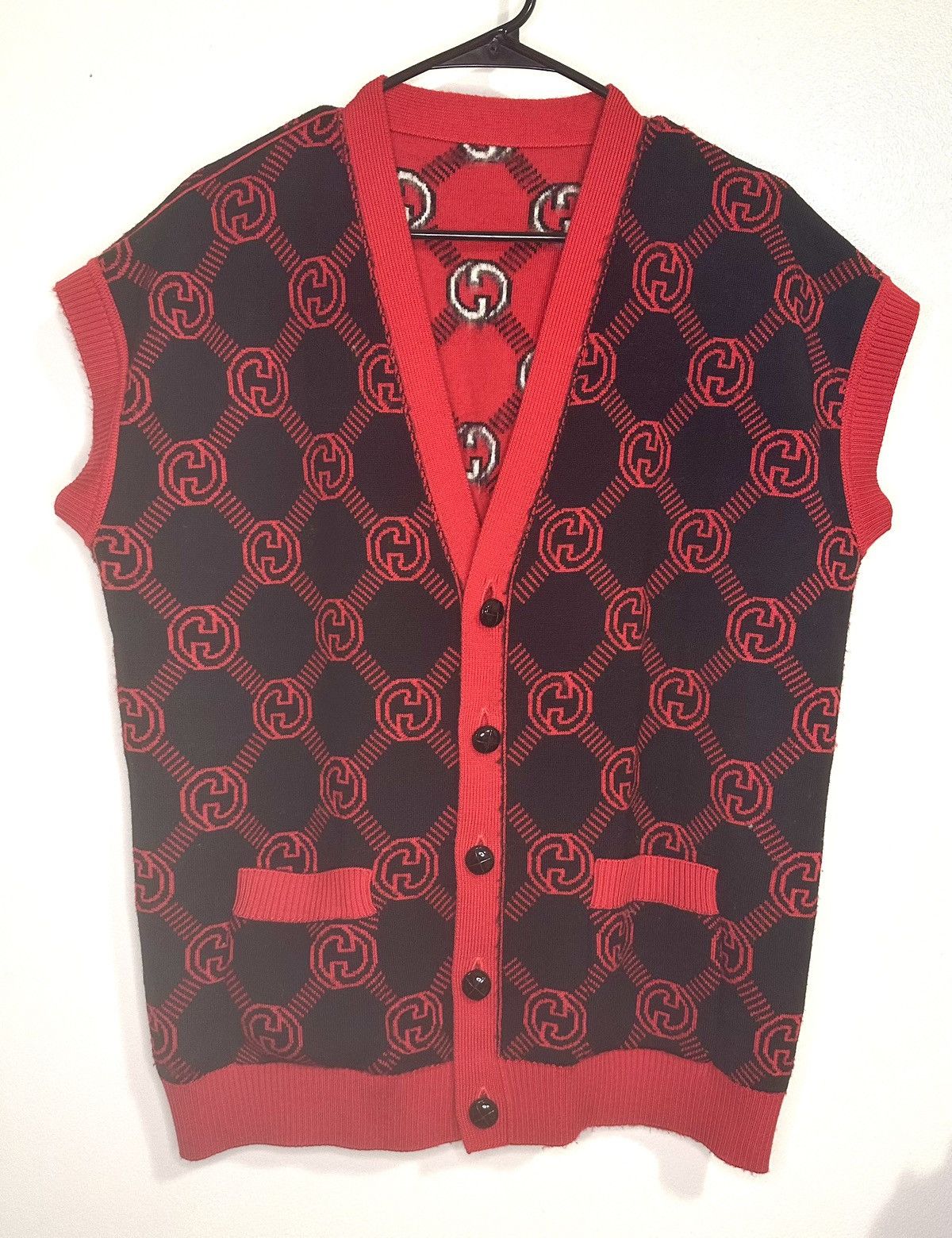 Gucci Gucci Reversible Mohair Vest Size US M / EU 48-50 / 2 - 6 Thumbnail