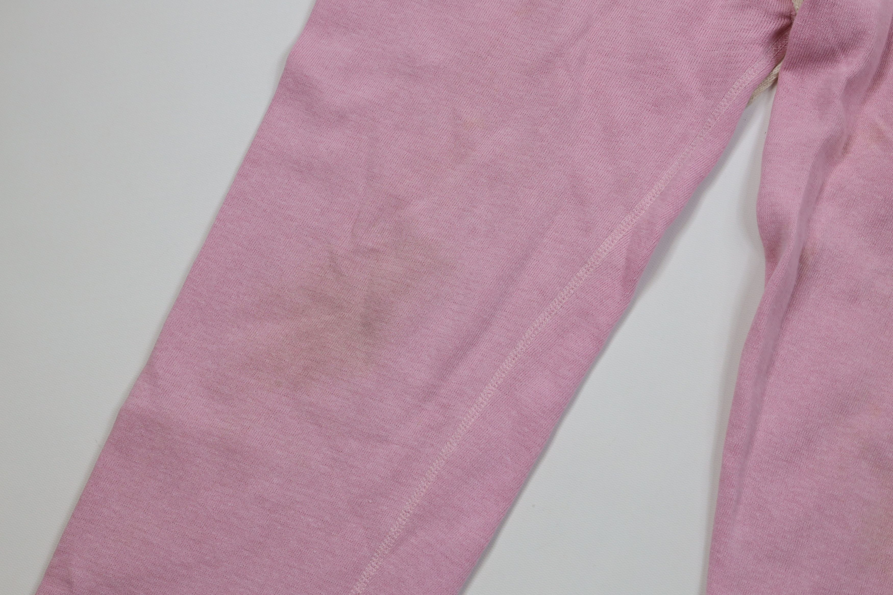 Vintage Vintage 70s Streetwear Blank Gusset Sweatpants Pink USA Size 34" / US 12 / IT 48 - 5 Thumbnail