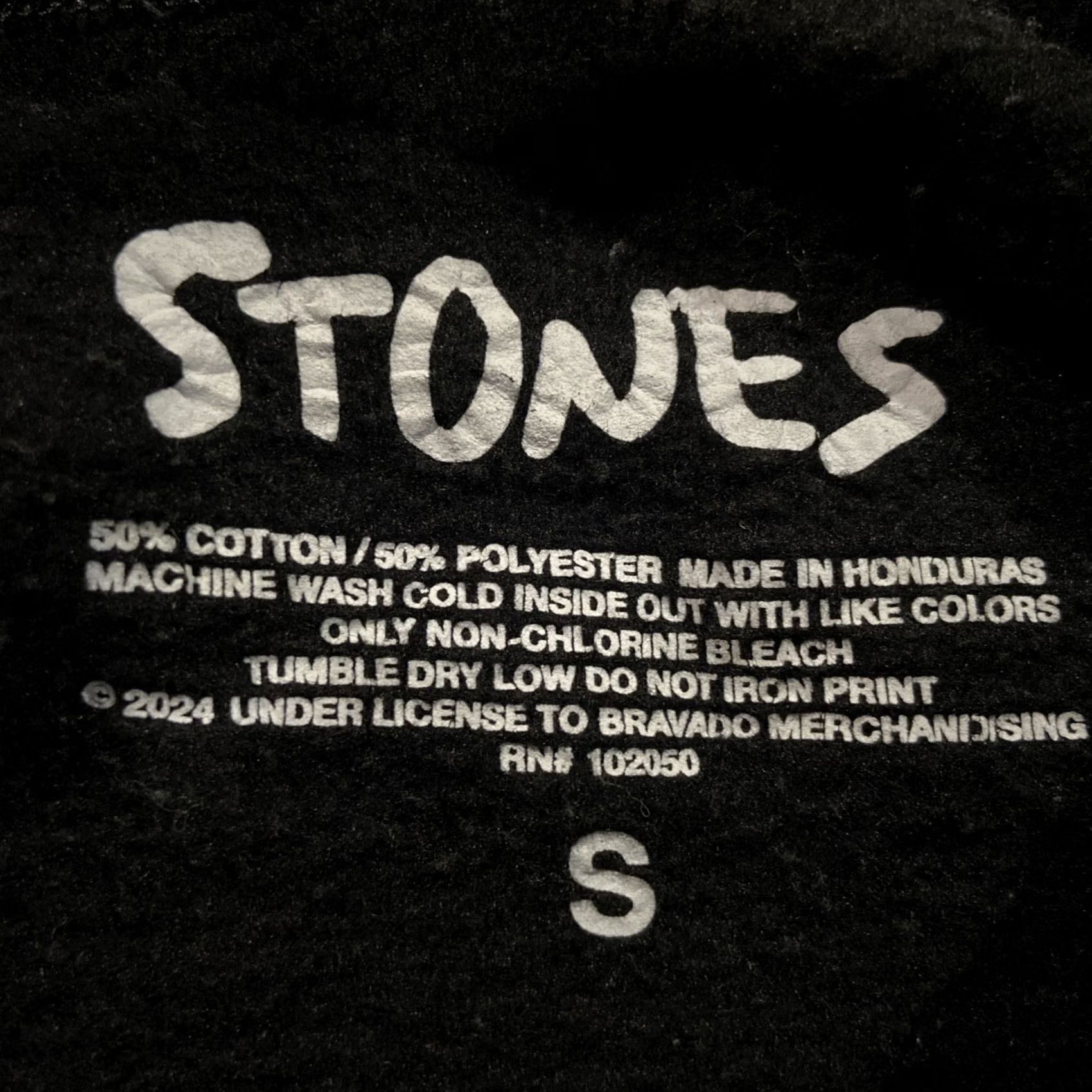 Vintage VINTAGE? The Rolling Stones Hackney Diamonds Tour Zip Up Hoodie S Black Mens Hoodie Graphic Print 2024 Size US S / EU 44-46 / 1 - 2 Thumbnail