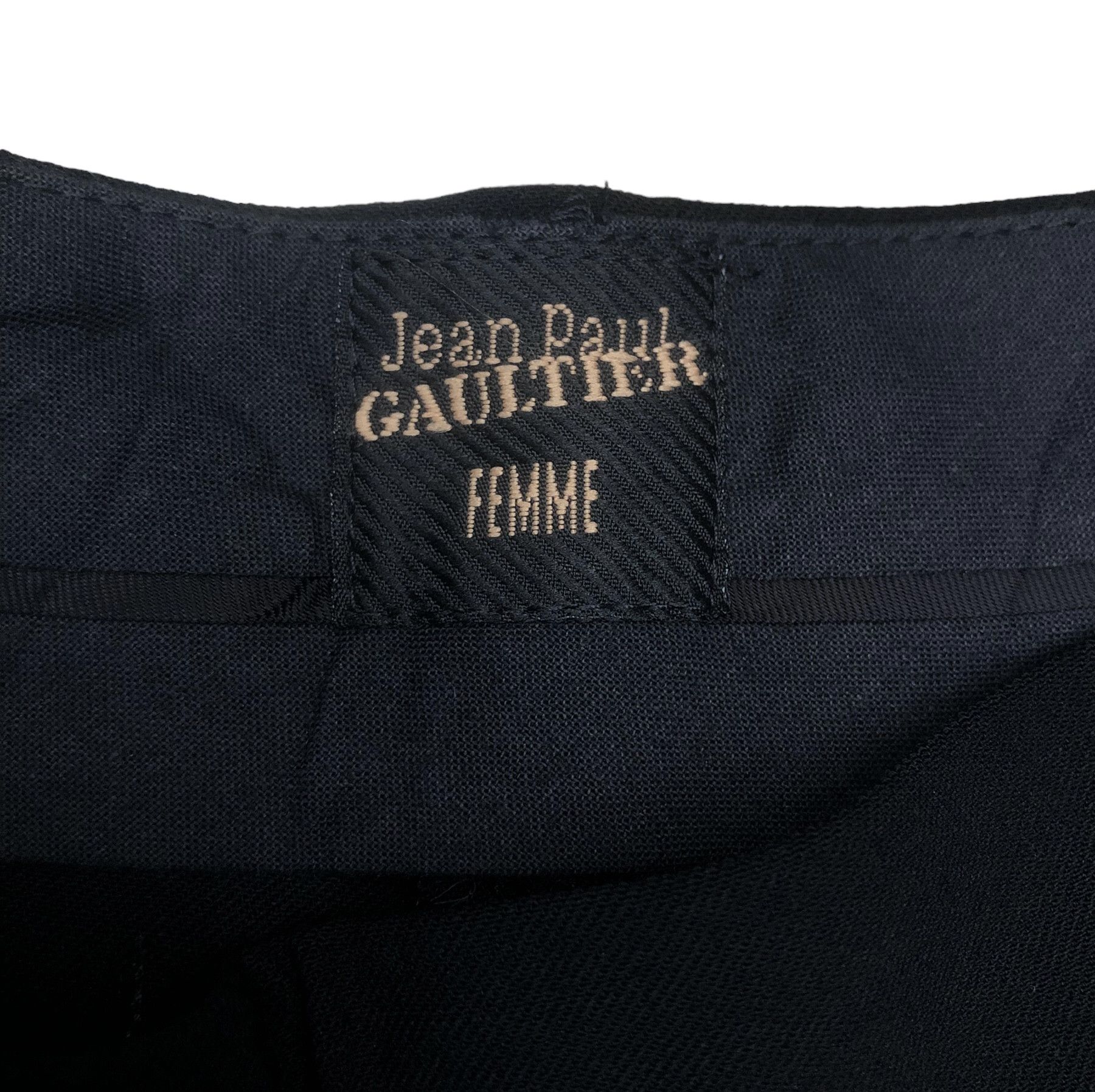 Jean Paul Gaultier JEAN PAUL GAULTIER Femme Paris Flare Pants Trousers Designer Size 26" / US 2 / IT 38 - 6 Thumbnail