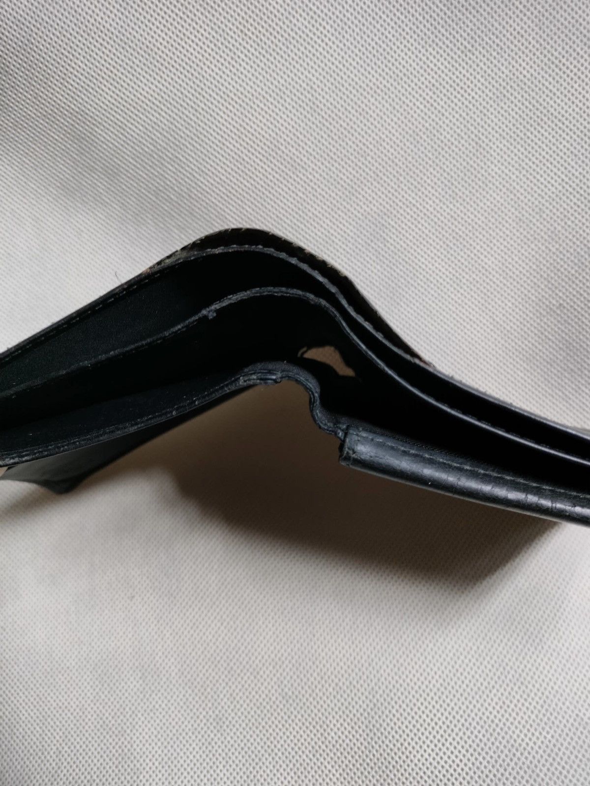 Genuine Leather × Loewe Loewe anagram Bifold grained leather wallet Size ONE SIZE - 4 Thumbnail