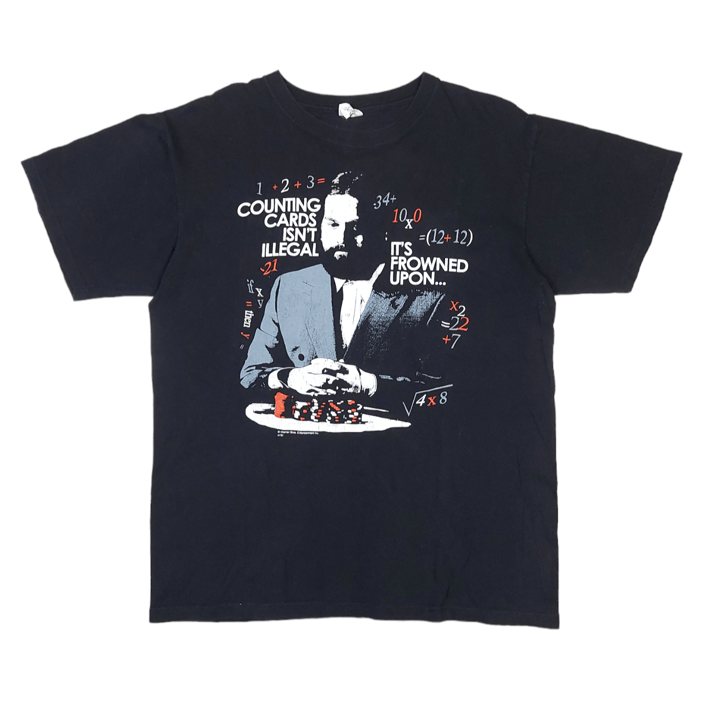 image of Hangover Movie Promo Alan Warner Bros Licensed Official Tee in Black, Men's (Size Medium)