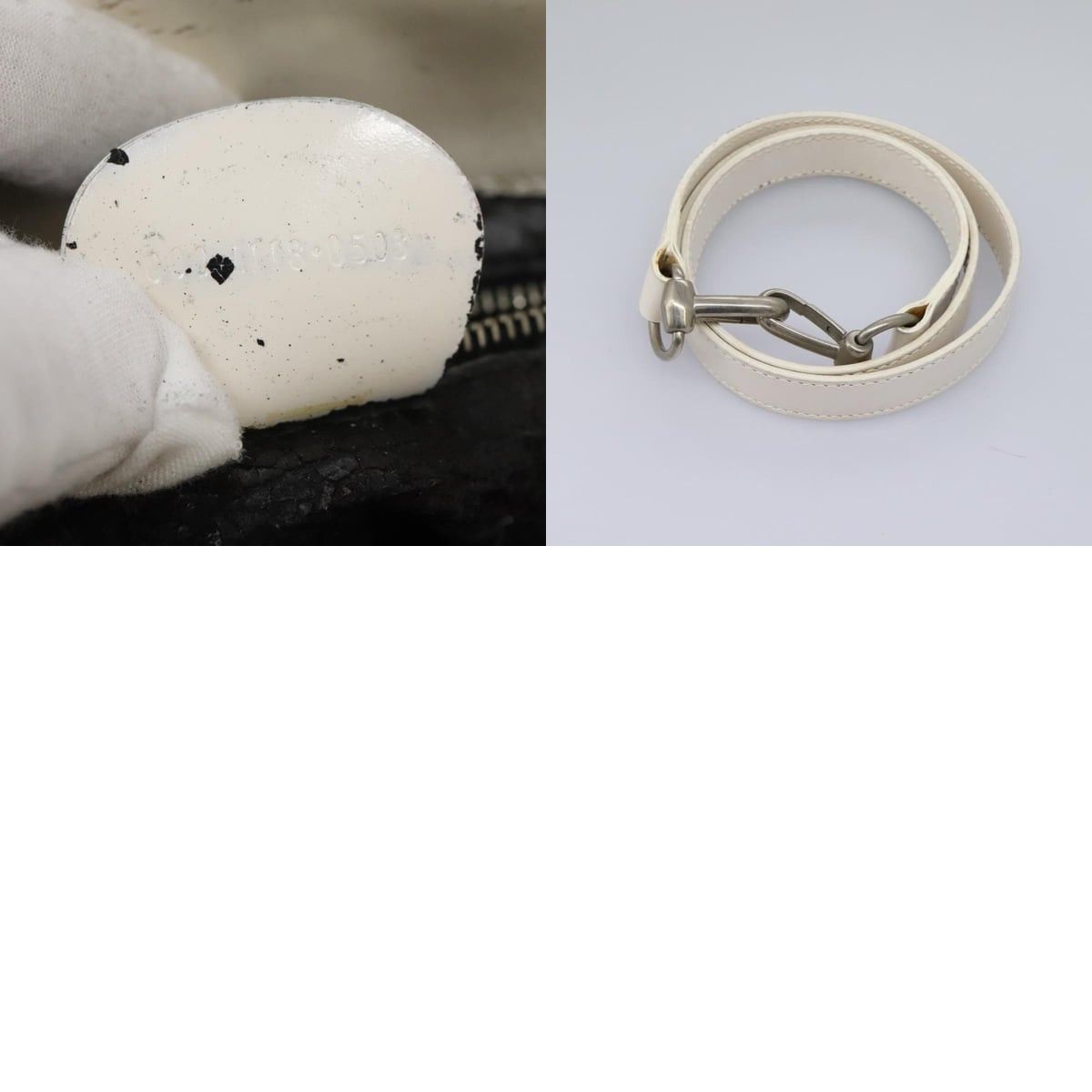Gucci GUCCI Hand Bag Enamel White Size ONE SIZE - 13 Thumbnail