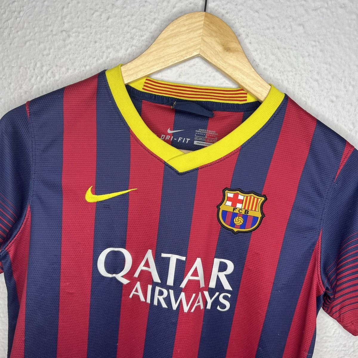 Nike Nike Fc Barcelona Neymar Tshirt Tee Home Kit Jersey Navy Red Size US XS / EU 42 / 0 - 6 Thumbnail