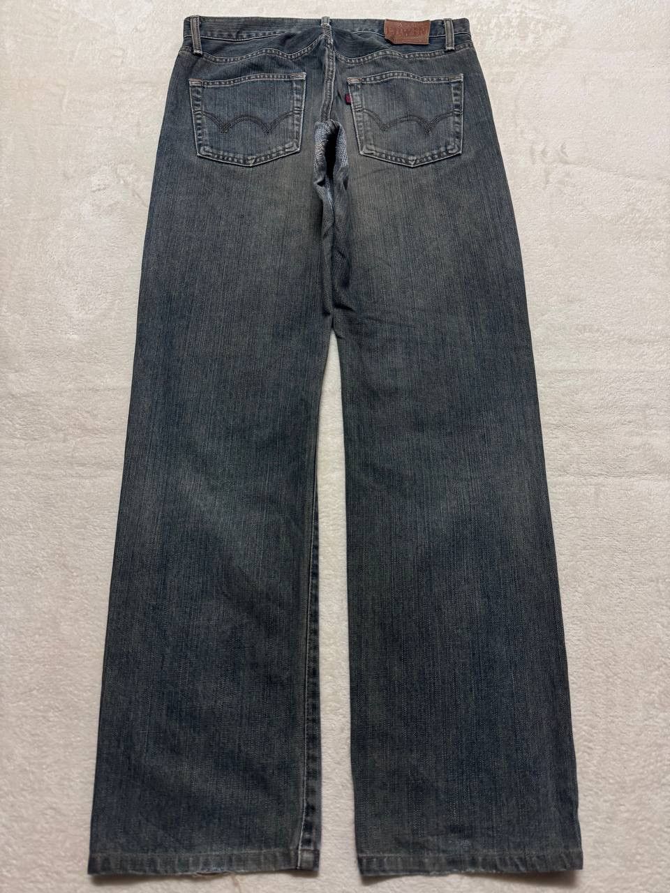 Edwin SICK Vintage Edwin Rusty Mudwash Distress Regular Dark Jean Size US 32 / EU 48 - 14 Thumbnail
