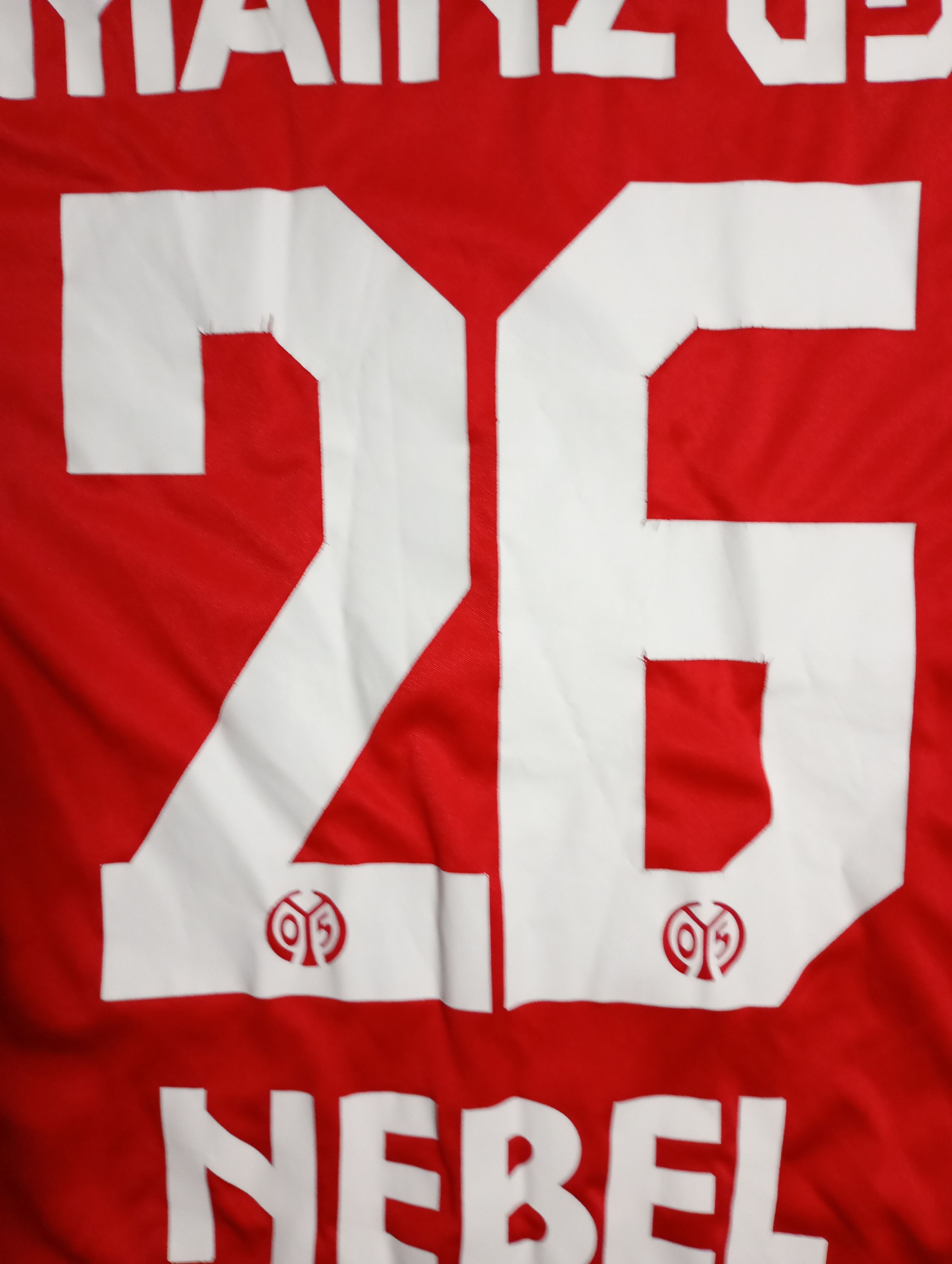 Kappa FSV Mainz 05 Kappa Jersey #26 Nebel 2020-2021 Size US S / EU 44-46 / 1 - 16 Thumbnail