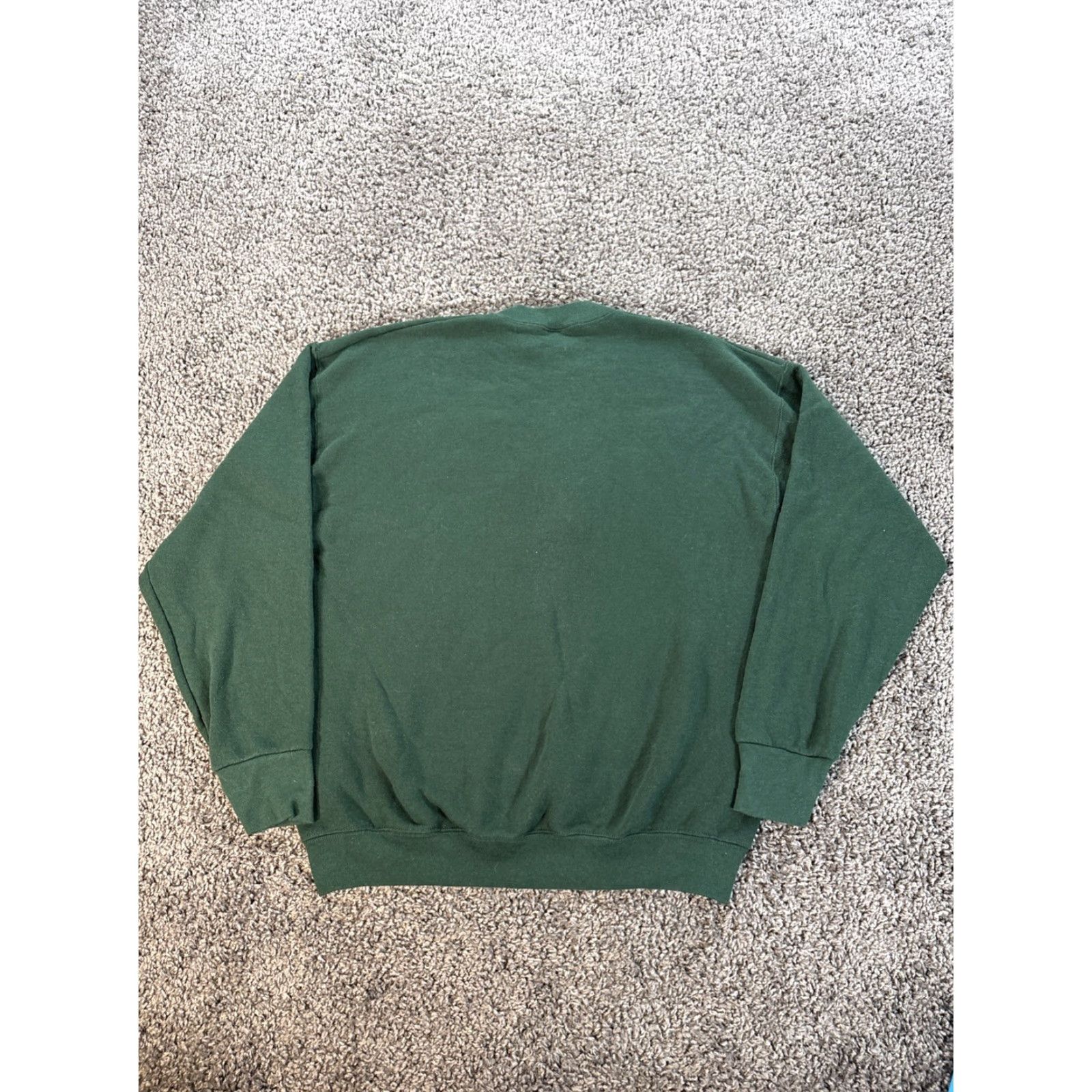 Fruit Of The Loom VINTAGE Fruit Of The Loom Sweatshirt Womens XL Green Cat Lady Kitten 90s Womens XL Green 90s Cat Lady Sweatshirt Size XL / US 12-14 / IT 48-50 - 6 Thumbnail