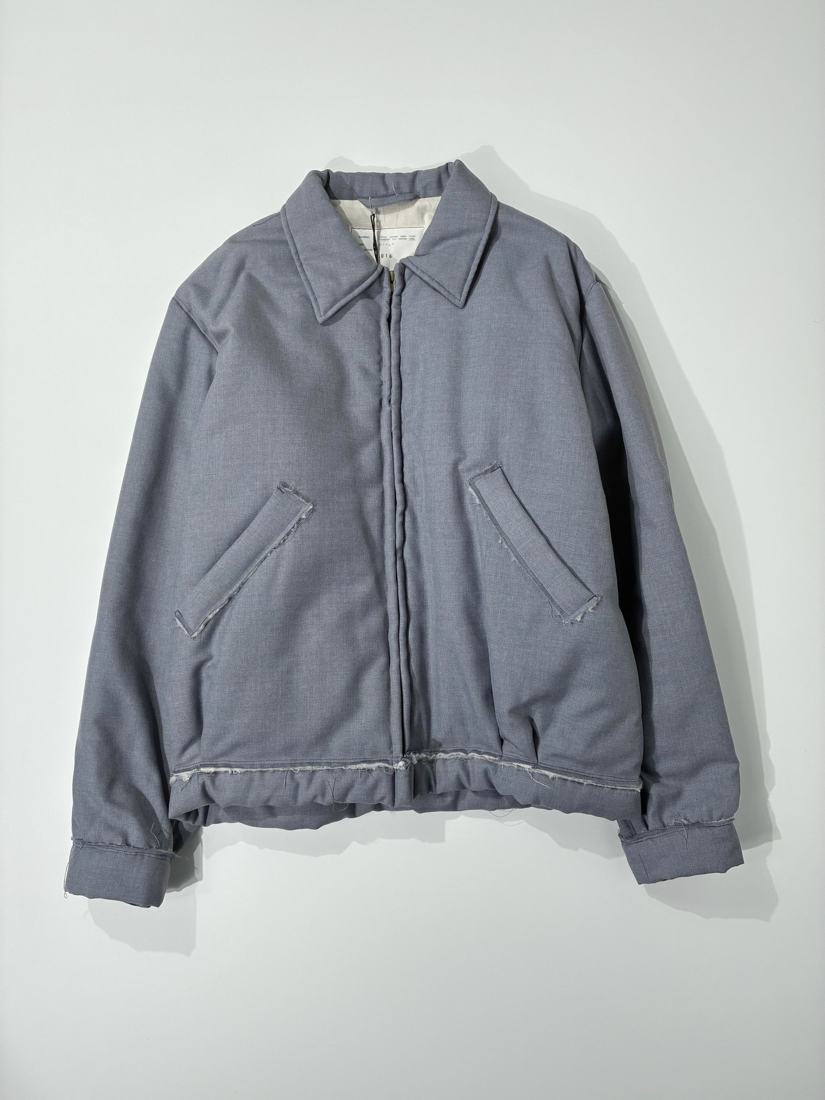 Camiel Fortgens CAMIEL FORTGENS PUFFED SIMPLE BOMBER JACKET GREY Size US L / EU 52-54 / 3 - 1 Thumbnail