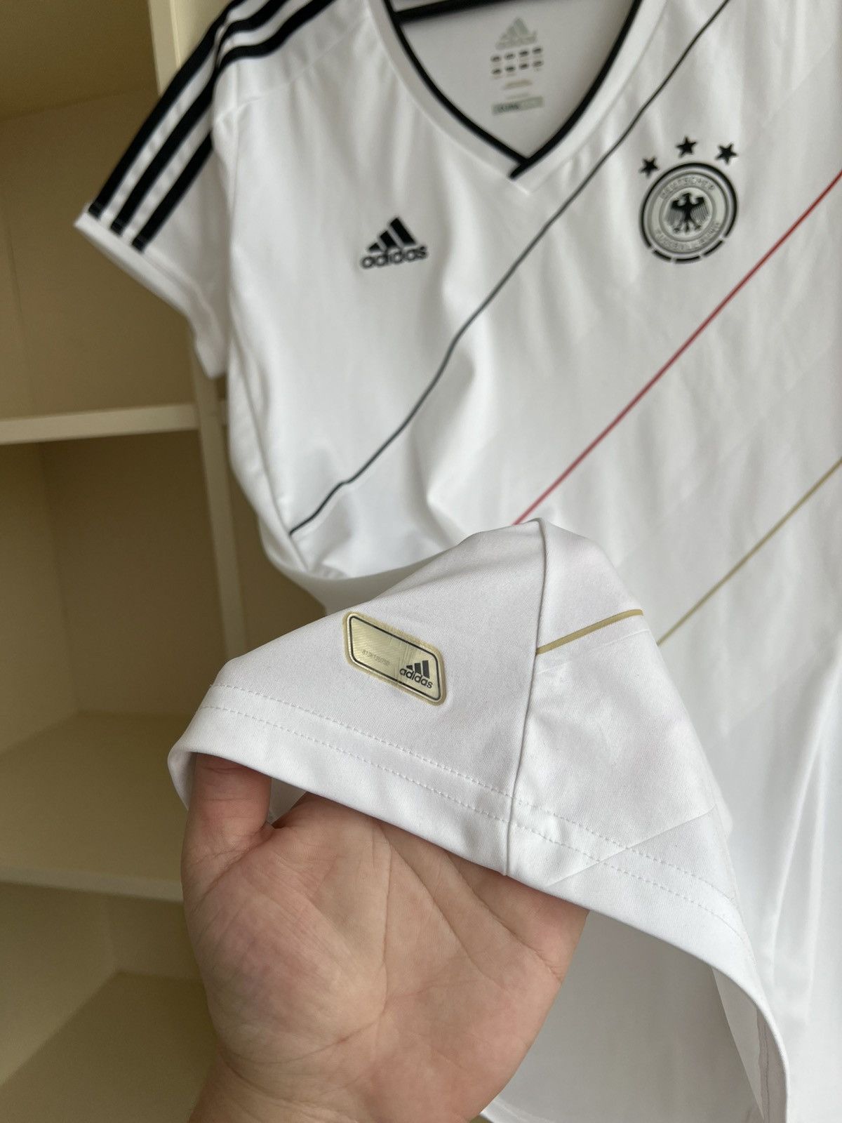 Adidas Adidas Germany Jersey T-Shirt Football Size L / US 10 / IT 46 - 4 Thumbnail