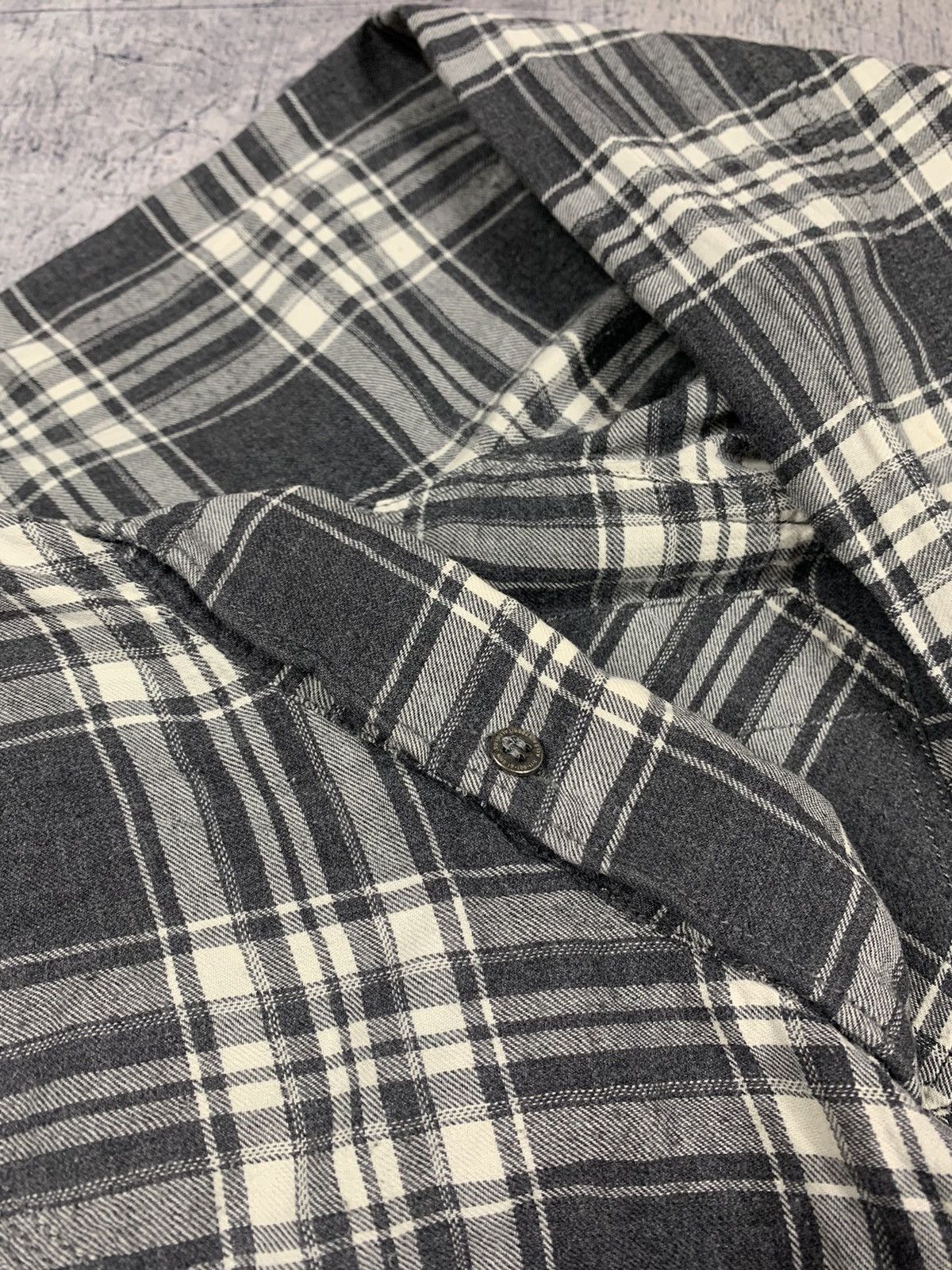 Allsaints Allsaints Edgemont L SVL Shirt Plaid Long Sleeve Mens Size S Size US S / EU 44-46 / 1 - 9 Thumbnail