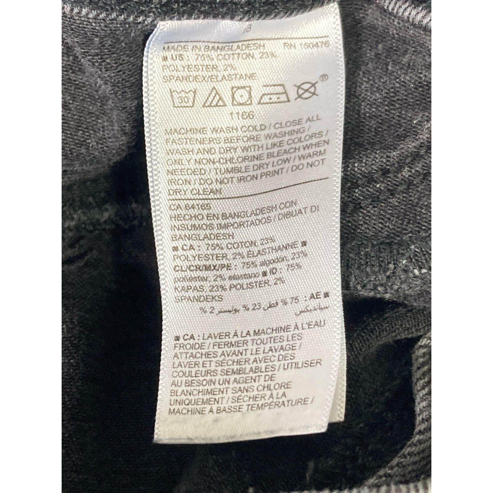 Old Navy Old Navy Women's Skinny Jeans Ballerina Style Black Size 8 Size 30" / US 8 / IT 44 - 4 Thumbnail