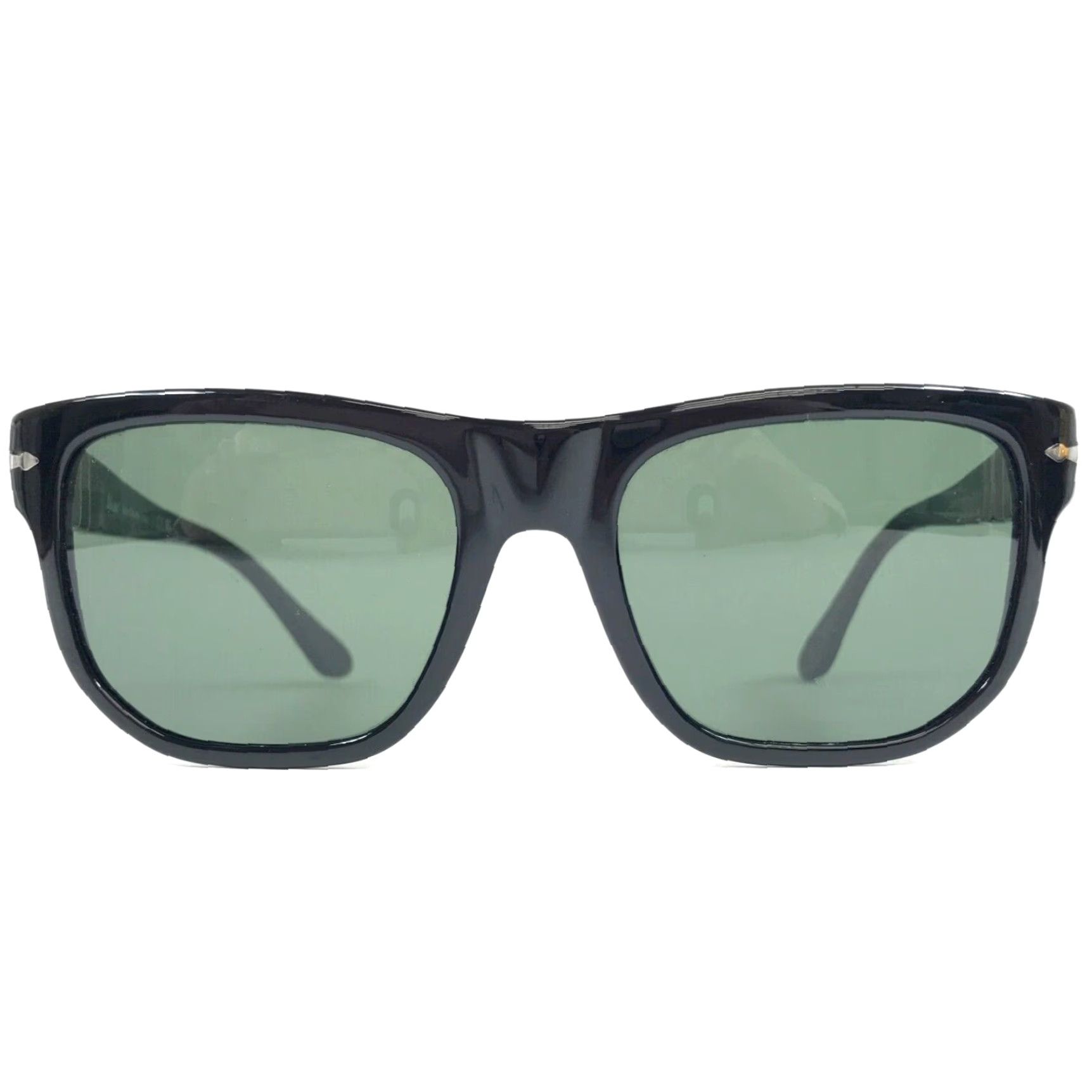 Persol Shiny Black Square Shaped FramesEyewear Model 3306-S 95/31 Size ONE SIZE - 1 Thumbnail