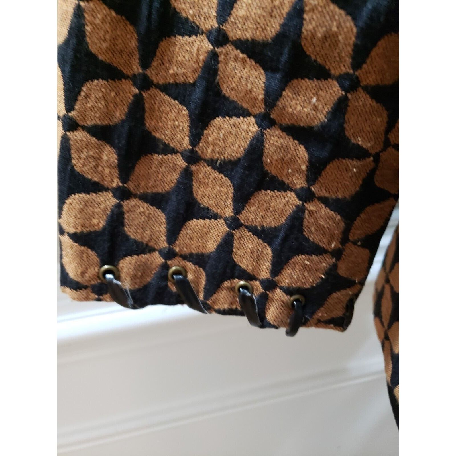 Other Multiples Floral Lined Long Sleeve Open Front Blazer Size M Size M / US 6-8 / IT 42-44 - 6 Thumbnail