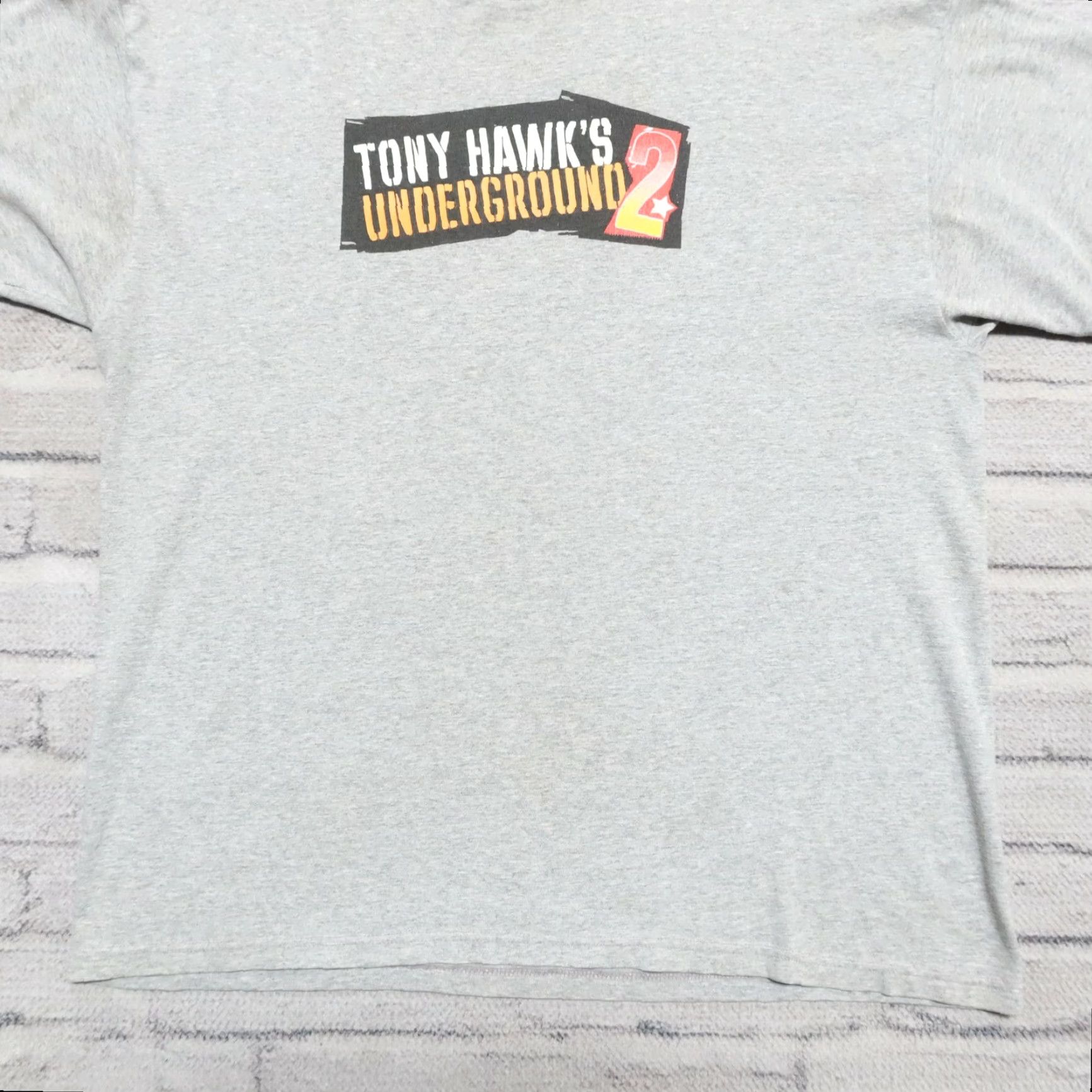Vintage VINTAGE Tony Hawk's Underground 2 Video Game Shirt Mens X-Large Heather Grey Size US XL / EU 56 / 4 - 4 Thumbnail